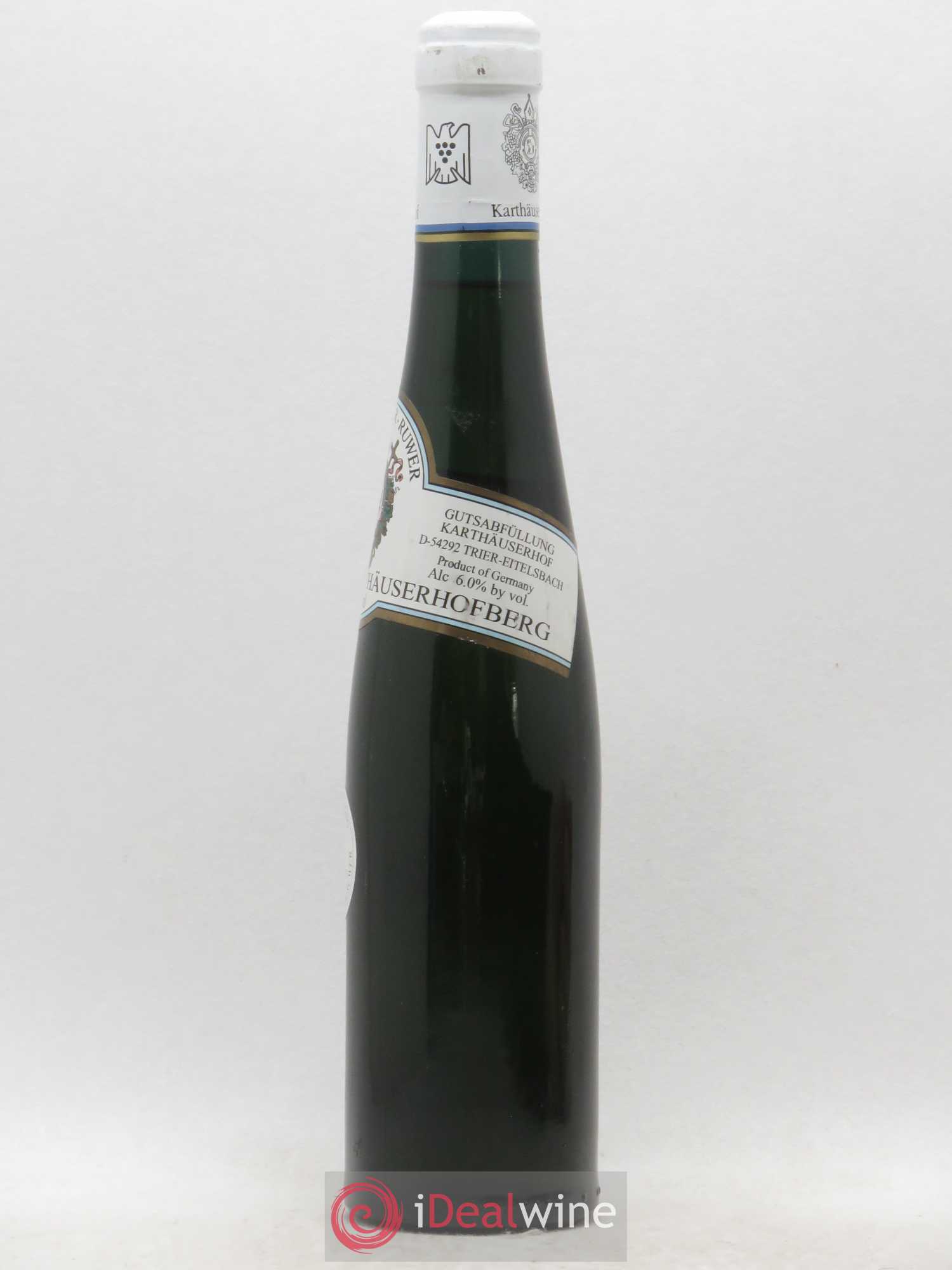 Riesling Weingut Karthauserhof Eitelsbacher Karthauserhofberg Riesling Eiswein 2002 - Posten von 1 Demi-Flasche - 1