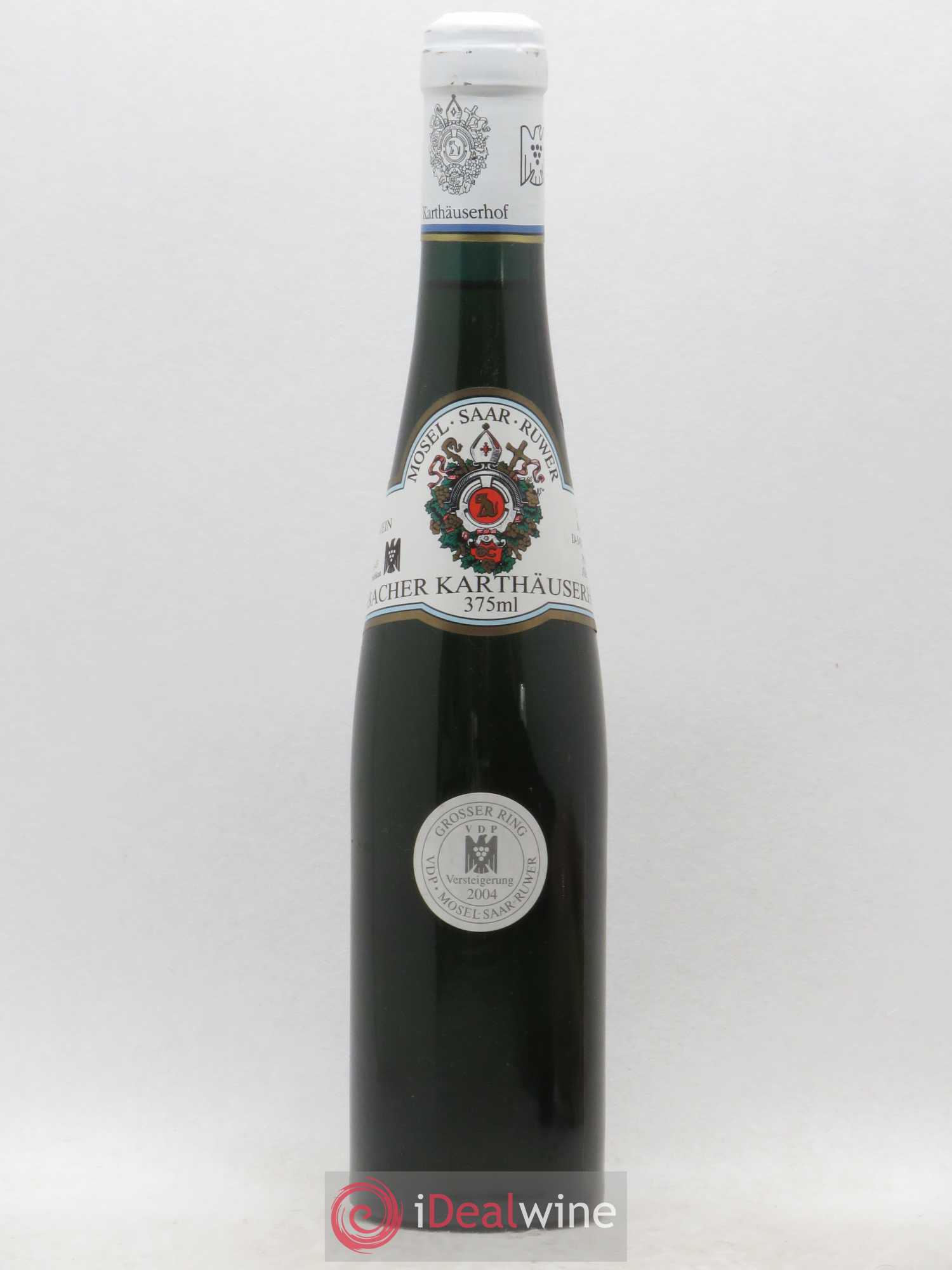 Riesling Weingut Karthauserhof Eitelsbacher Karthauserhofberg Riesling Eiswein 2002 - Posten von 1 Demi-Flasche - 0