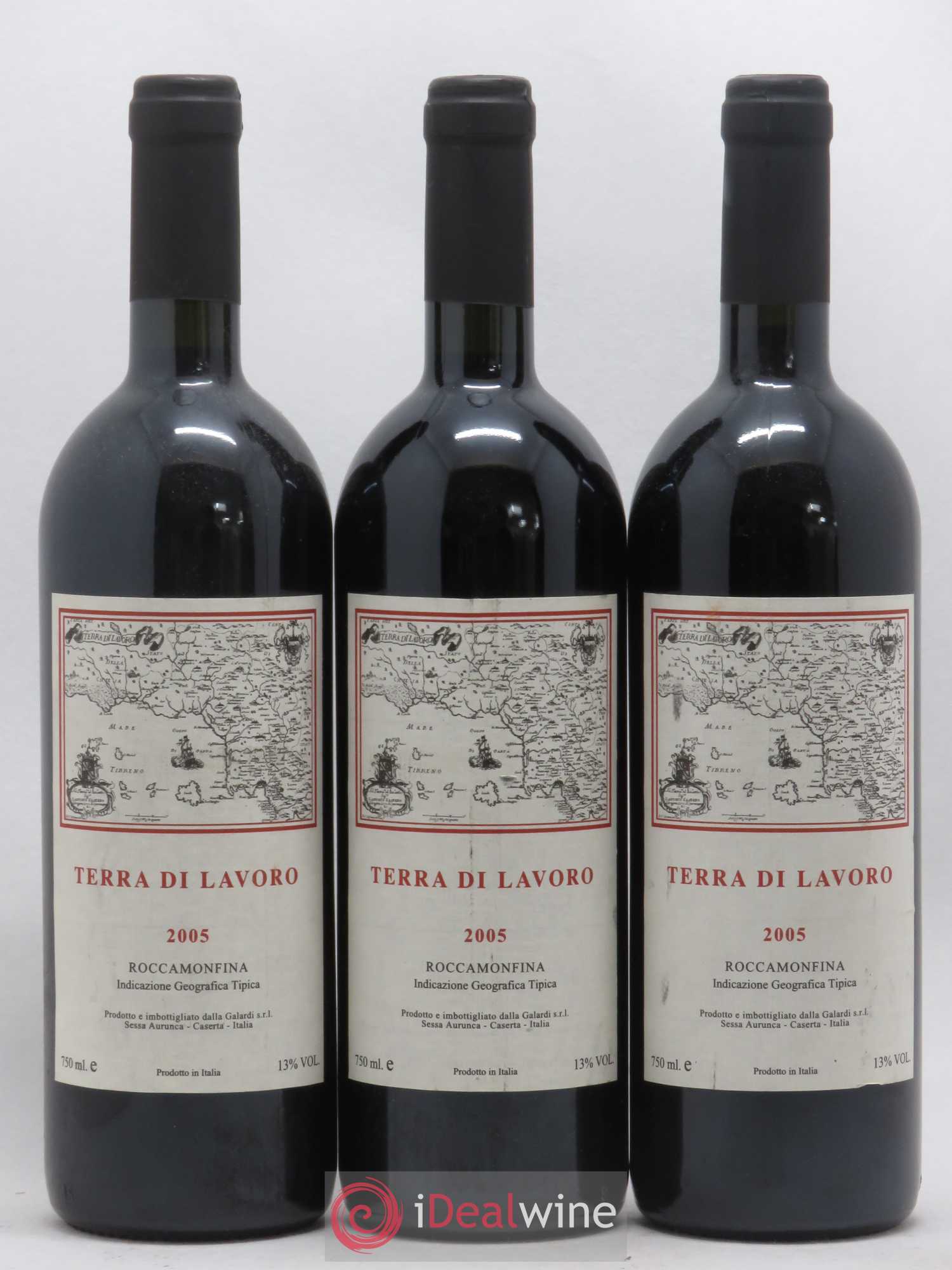 Roccamonfina IGT Terra di Lavoro Galardi 2005 - Posten von 6 Flaschen - 1
