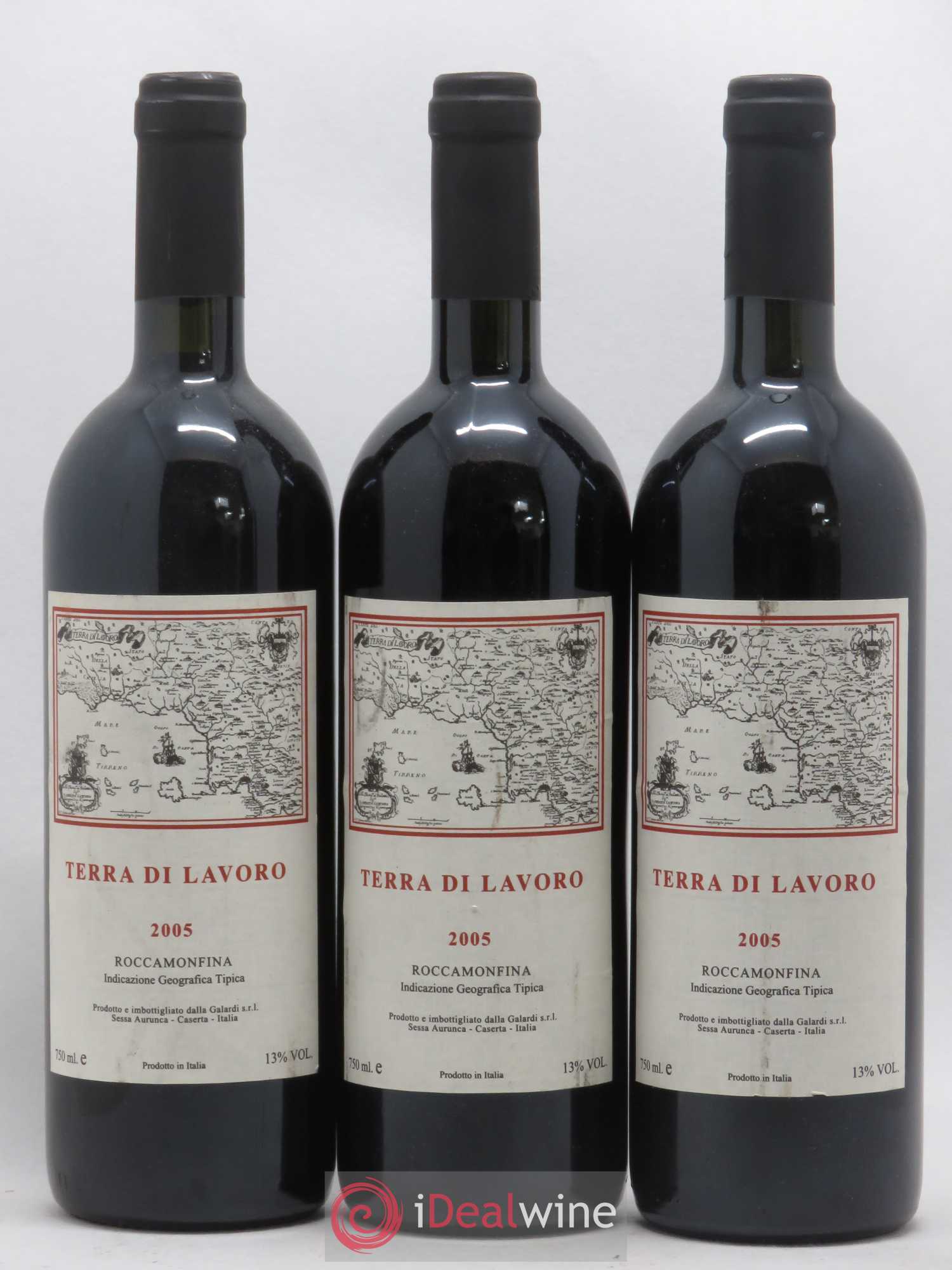 Roccamonfina IGT Terra di Lavoro Galardi 2005 - Posten von 6 Flaschen - 2