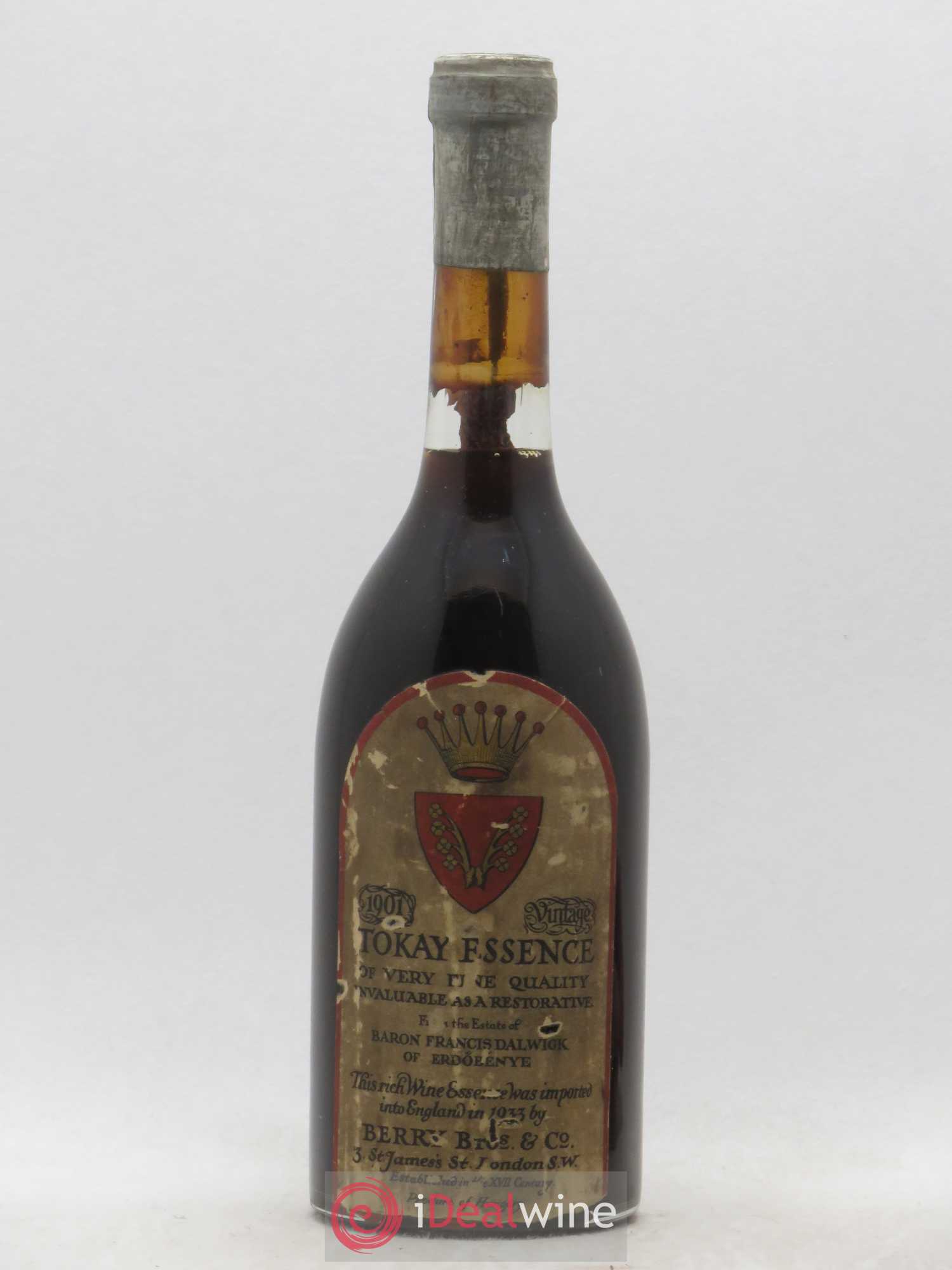 Tokaji Essence Berry Bros BBR 1901 - Lot of 1 half-bottle - 0