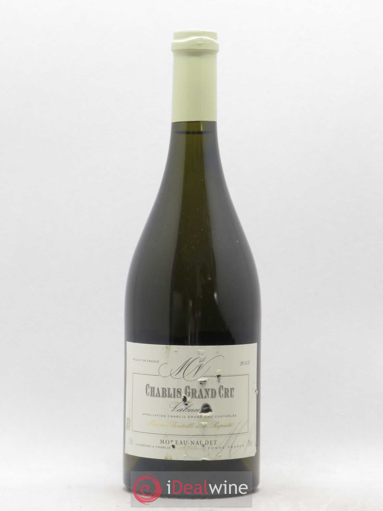 Chablis Grand Cru Domaine Moreau-Naudet Valmur (sans prix de réserve) 2013 - Posten von 1 Flasche - 0