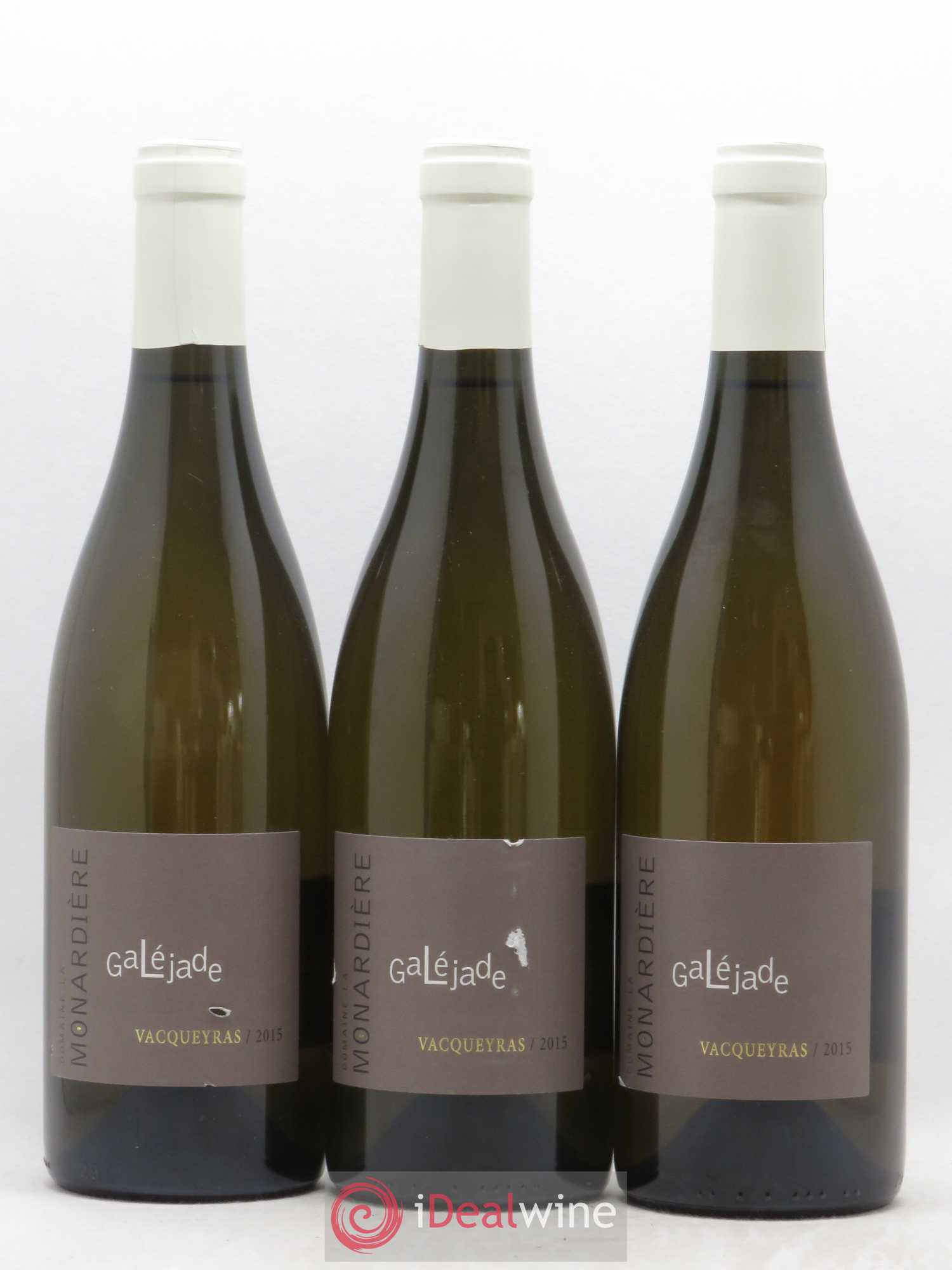 Vacqueyras La Galéjade La Monardière (Domaine)  (sans prix de réserve) 2015 - Lot de 6 bouteilles - 2