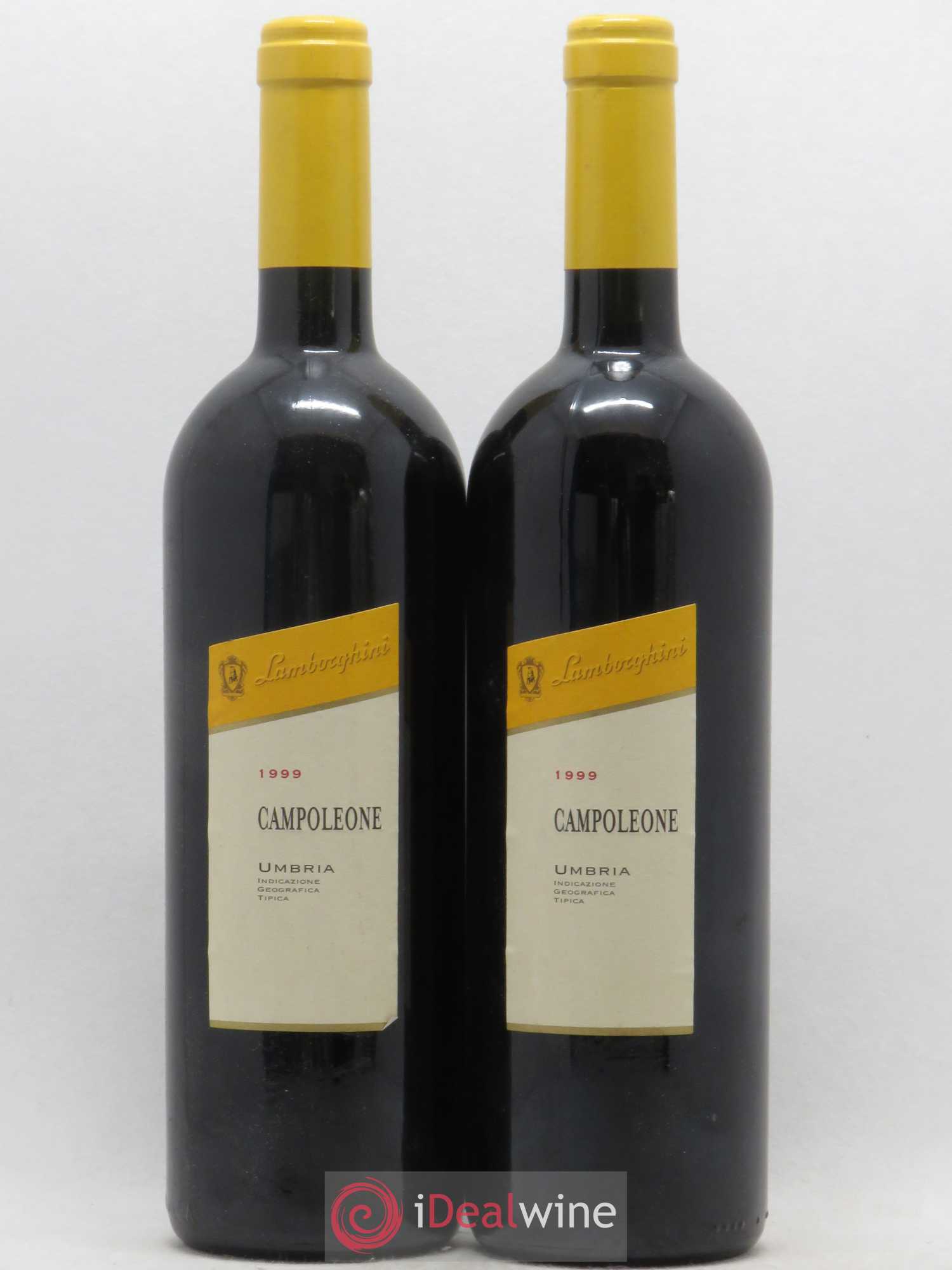 Ombrie Umbria IGT Lamborghini Campoleone (sans prix de réserve) 1999 - Posten von 2 Flaschen - 0