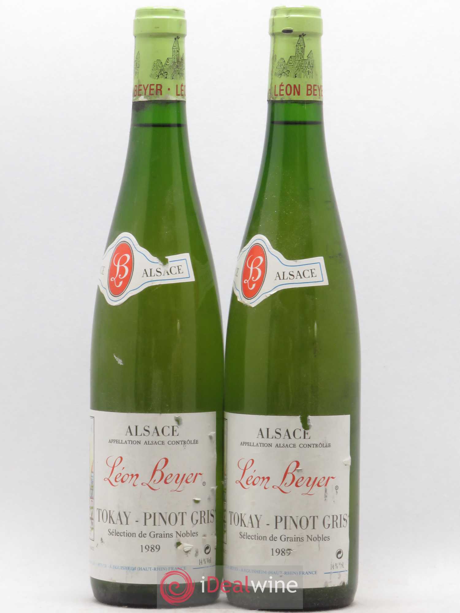 Pinot Gris Sélection Grains Nobles Leon Beyer 1989 - Posten von 2 Flaschen - 0