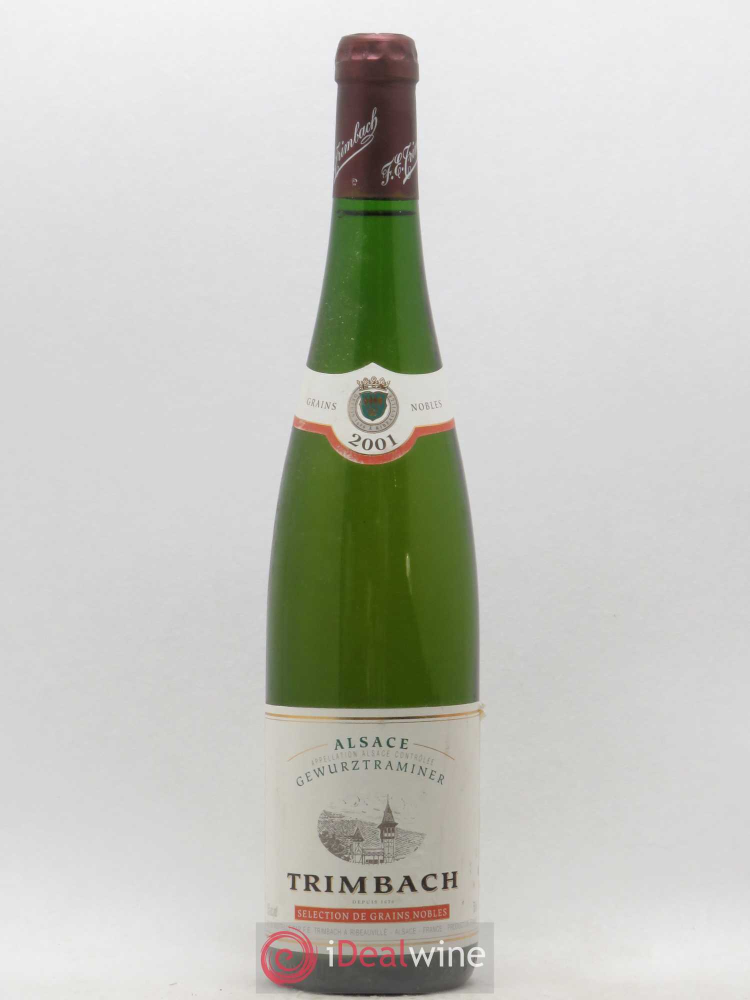 Alsace Gewurztraminer Sélection de Grains Nobles Trimbach (Domaine) (senza prezzo di riserva) 2001 - Lotto di 1 bottiglia - 0