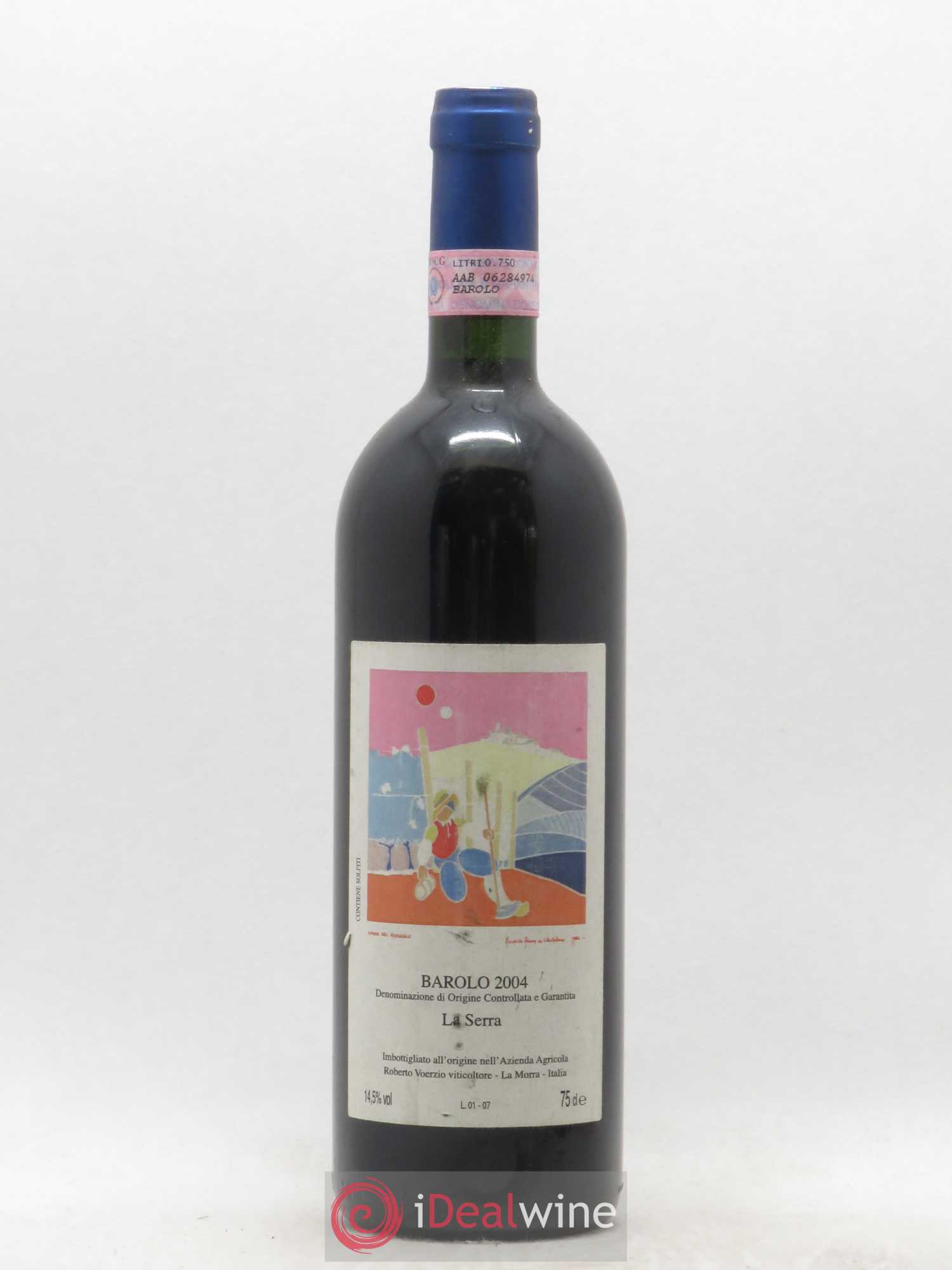 Barolo DOCG La Serra Roberto Voerzio (sans prix de réserve) 2004 - Lot de 1 bouteille - 0