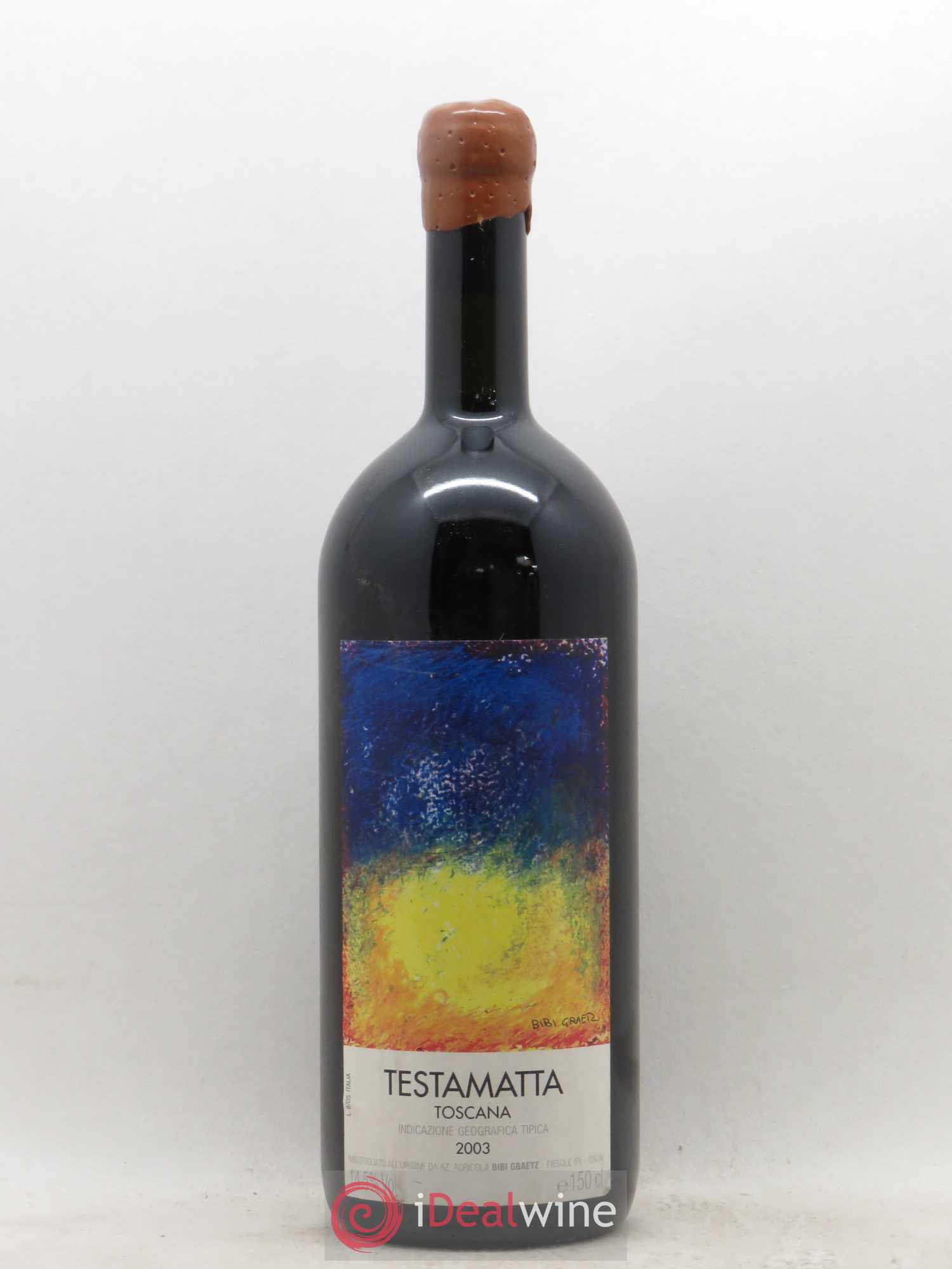 Toscana IGT Testamatta Bibi Graetz (sans prix de réserve) 2003 - Lot de 1 magnum - 0