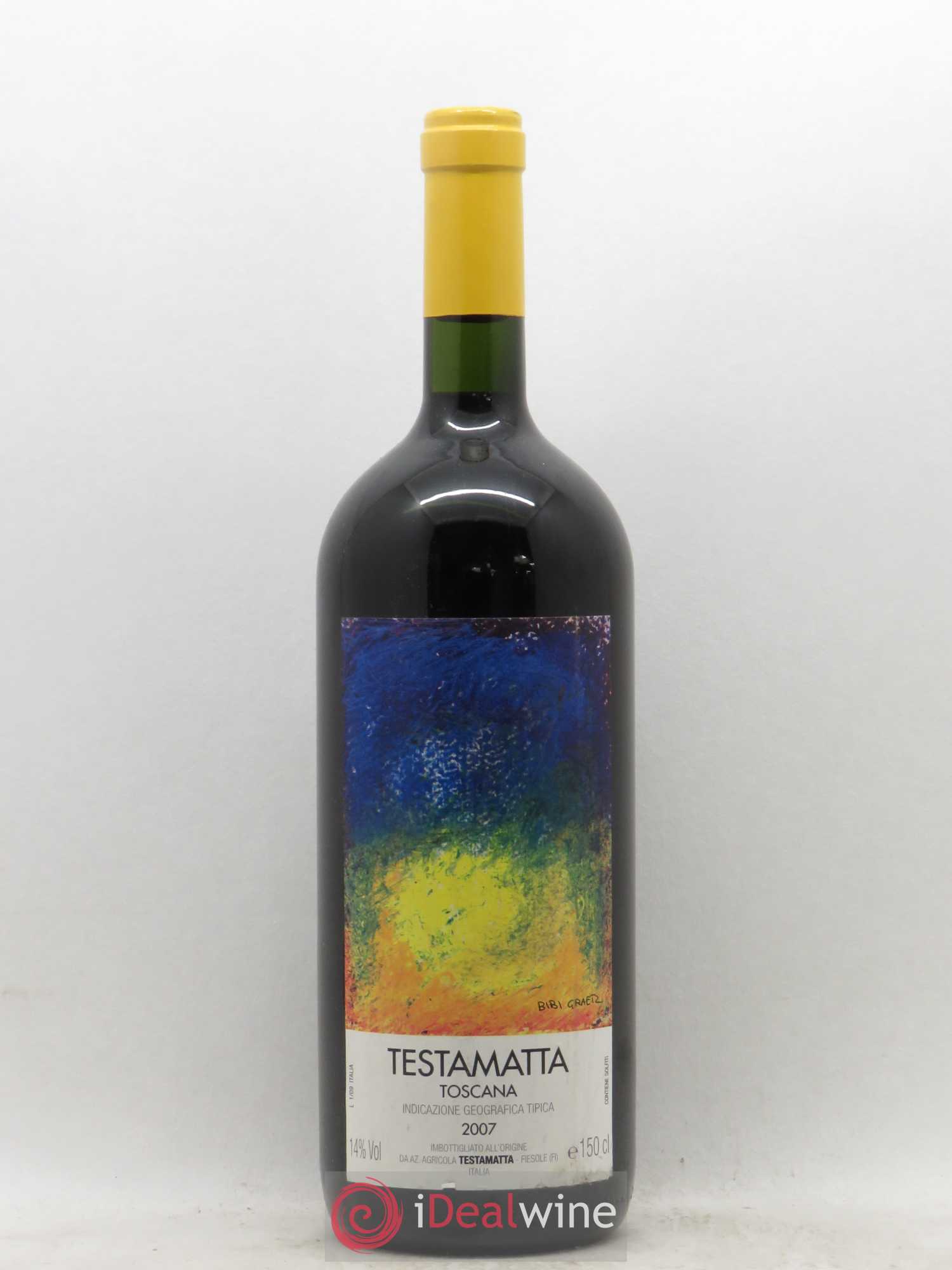 Toscana IGT Testamatta Bibi Graetz (sans prix de réserve) 2007 - Lot de 1 magnum - 0