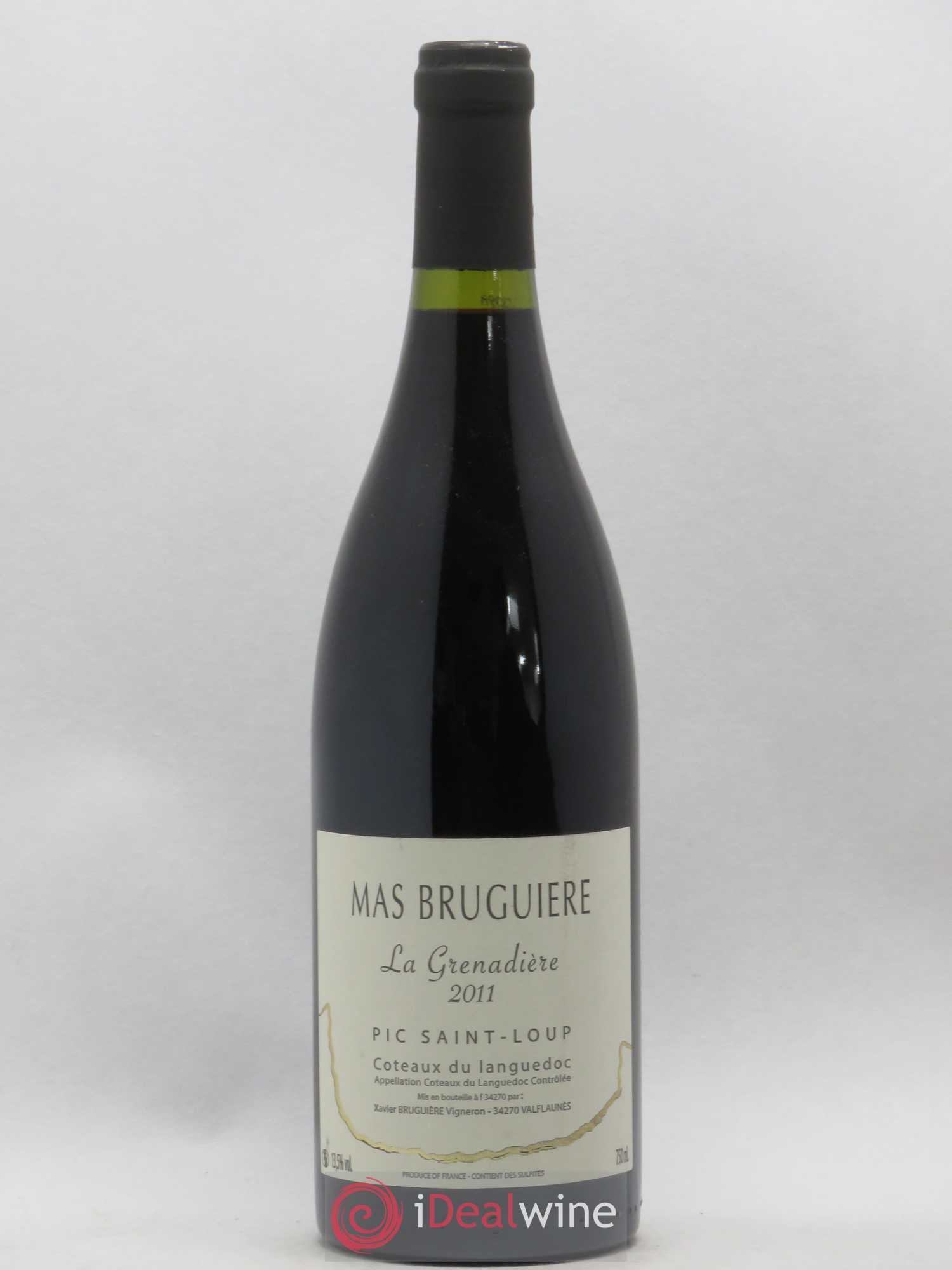Pic Saint-Loup Côteaux du Languedoc La Grenardière Mas Bruguiere (sans prix de réserve) 2011 - Posten von 1 Flasche - 0