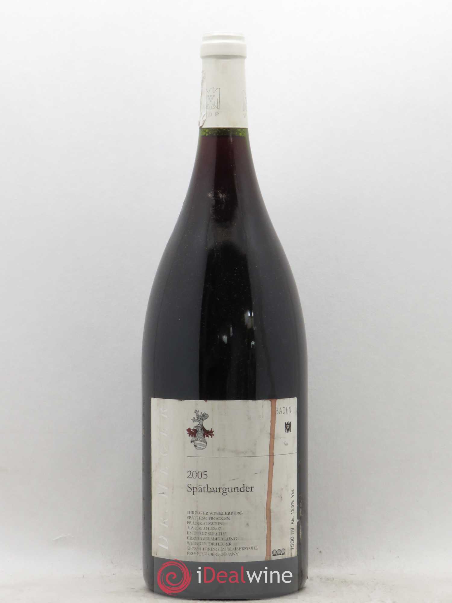 Allemagne Weingut Dr Heger Ihringer Spatburgunder Trocken (sans prix de réserve) 2005 - Posten von 1 Magnum - 0