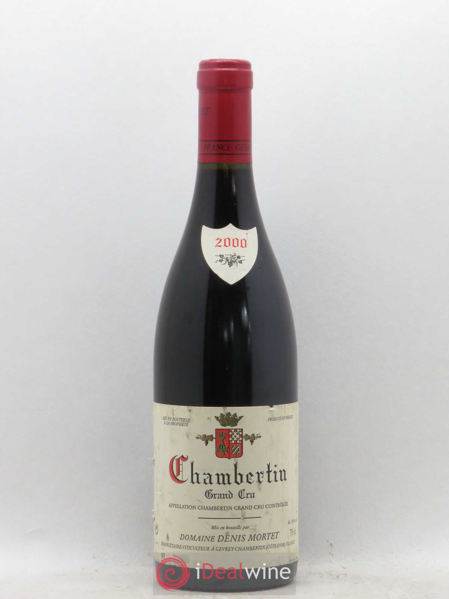 Chambertin Grand Cru Denis Mortet (Domaine) 2000 - Lot de 1 bouteille - 0