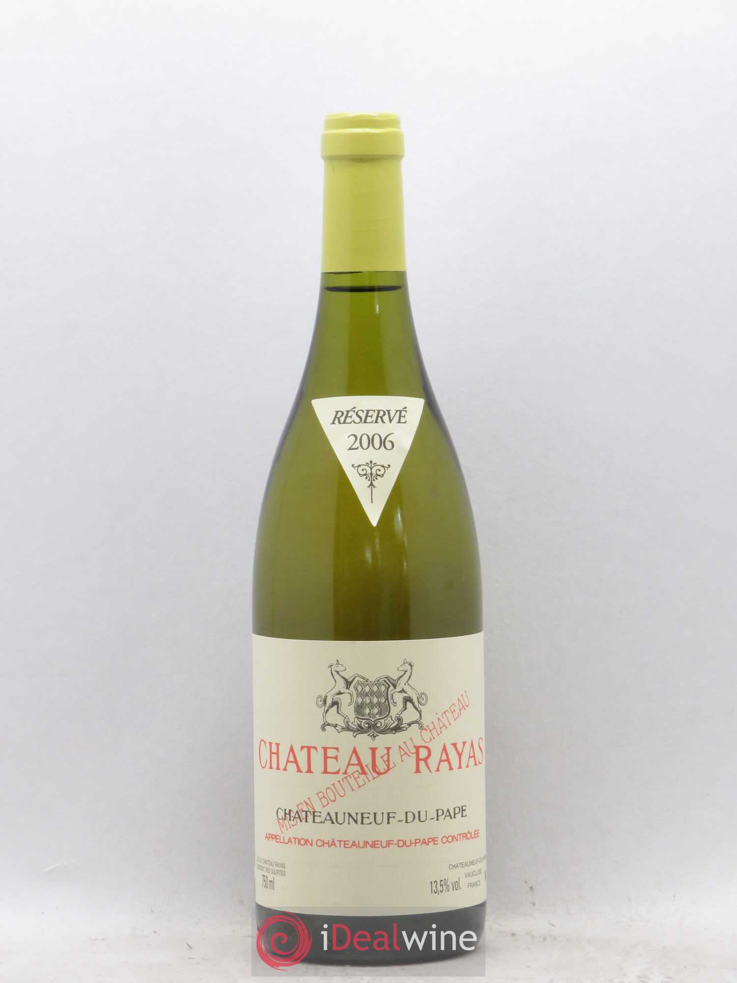 Châteauneuf-du-Pape Château Rayas Emmanuel Reynaud 2006 - Lot de 1 bouteille - 0