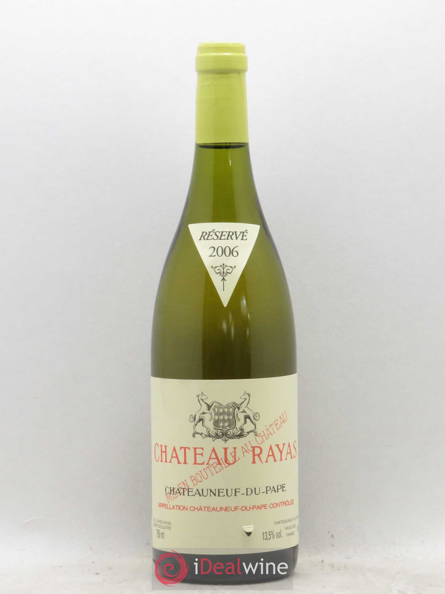 Châteauneuf-du-Pape Château Rayas Emmanuel Reynaud 2006 - Lot de 1 bouteille - 0