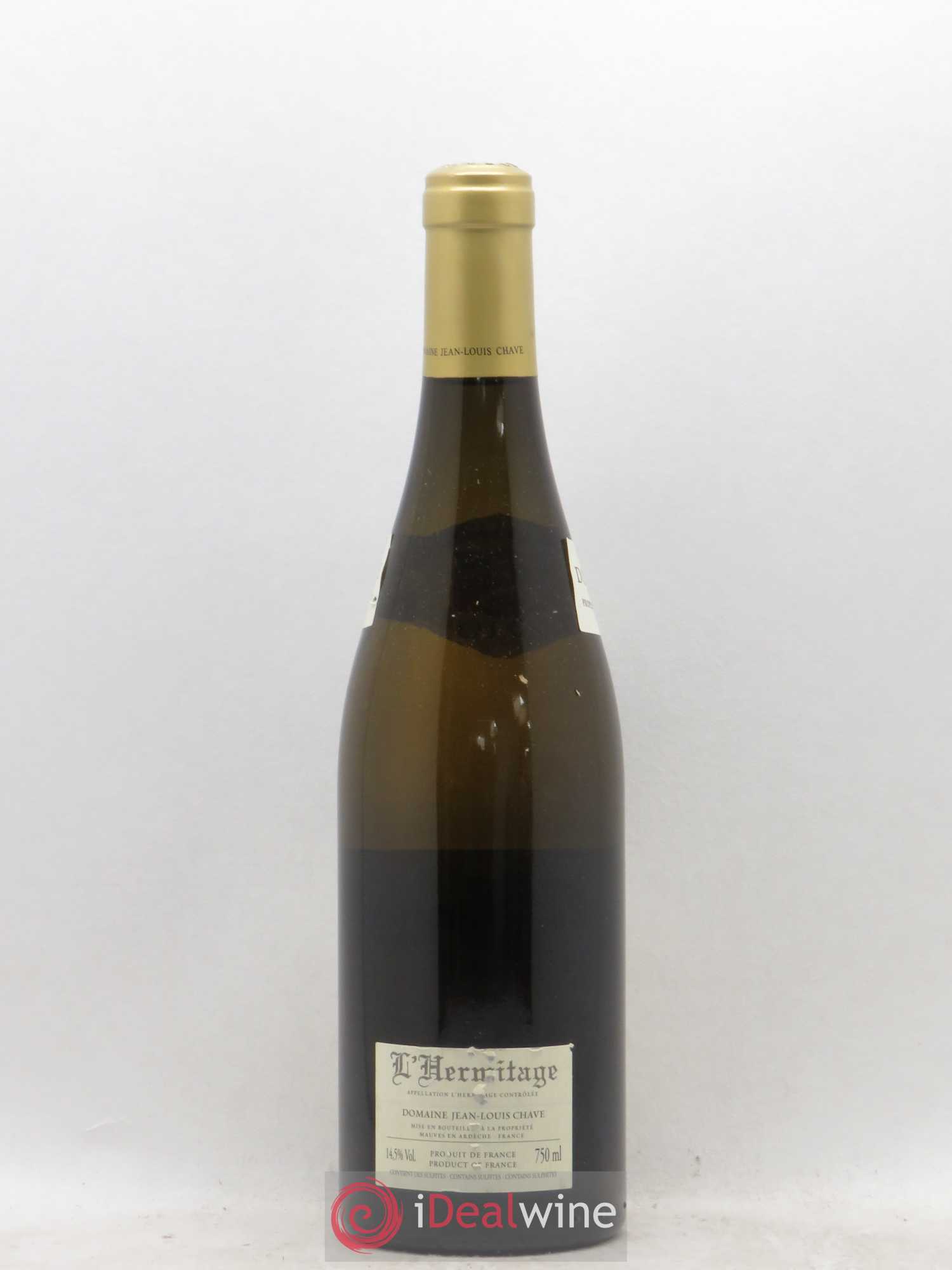 Hermitage Jean-Louis Chave  (sans prix de réserve) 2010 - Lot de 1 bouteille - 1