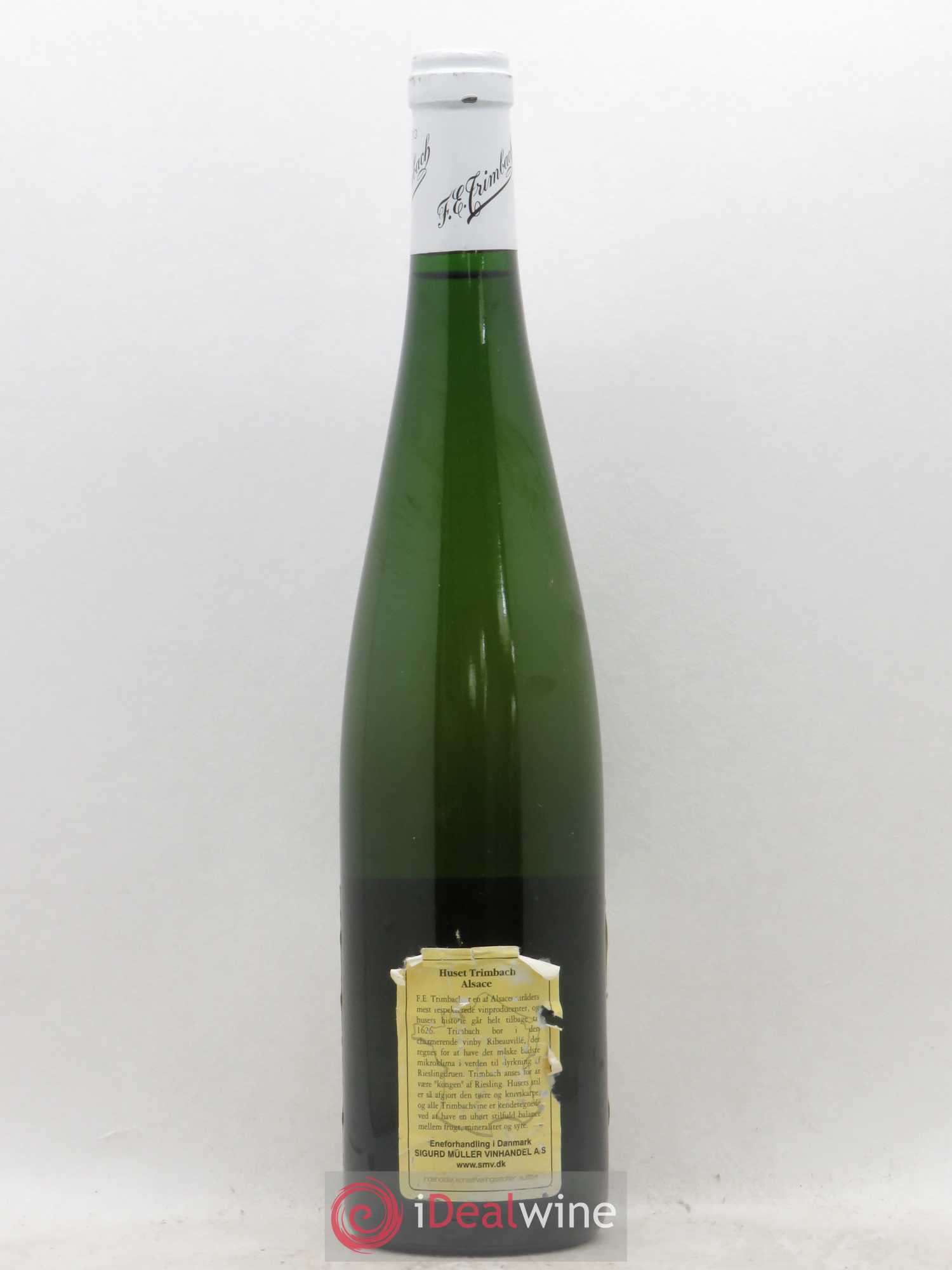 Alsace Riesling Clos Sainte-Hune Trimbach (Domaine)  (sans prix de réserve) 2002 - Lot de 1 bouteille - 1
