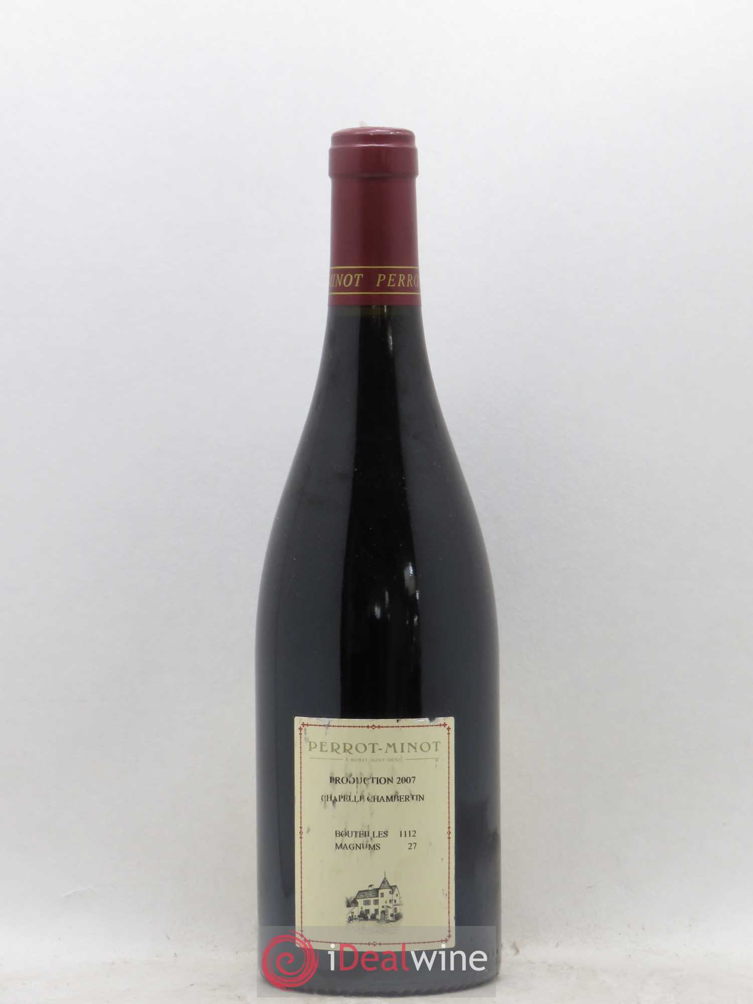 Chapelle-Chambertin Grand Cru Vieilles vignes Perrot-Minot (sans prix de réserve) 2007 - Lot de 1 bouteille - 1