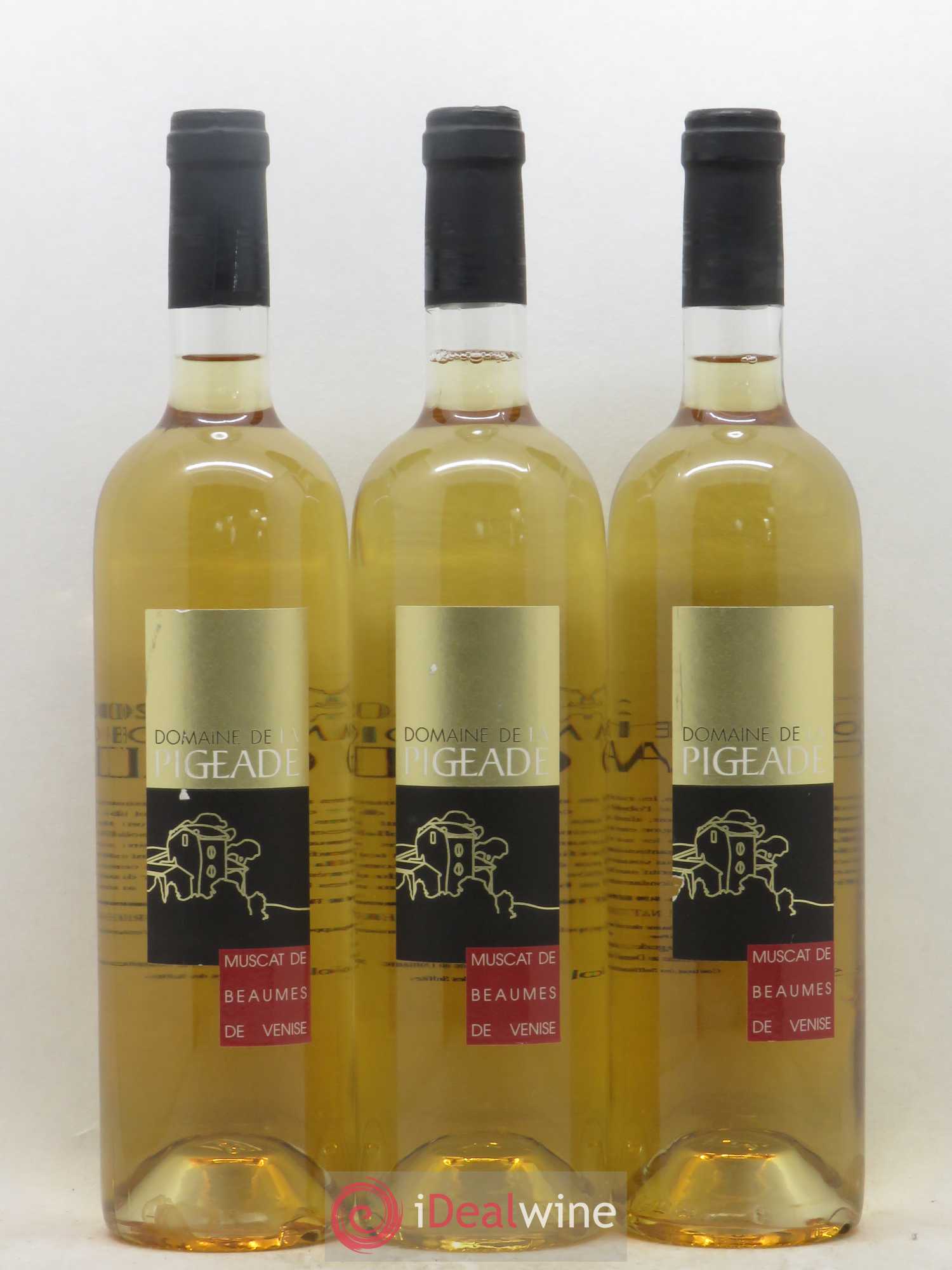 Muscat de Beaumes de Venise Domaine de La Pigeade (sans prix de réserve) 2016 - Lotto di 3 bottiglie - 0