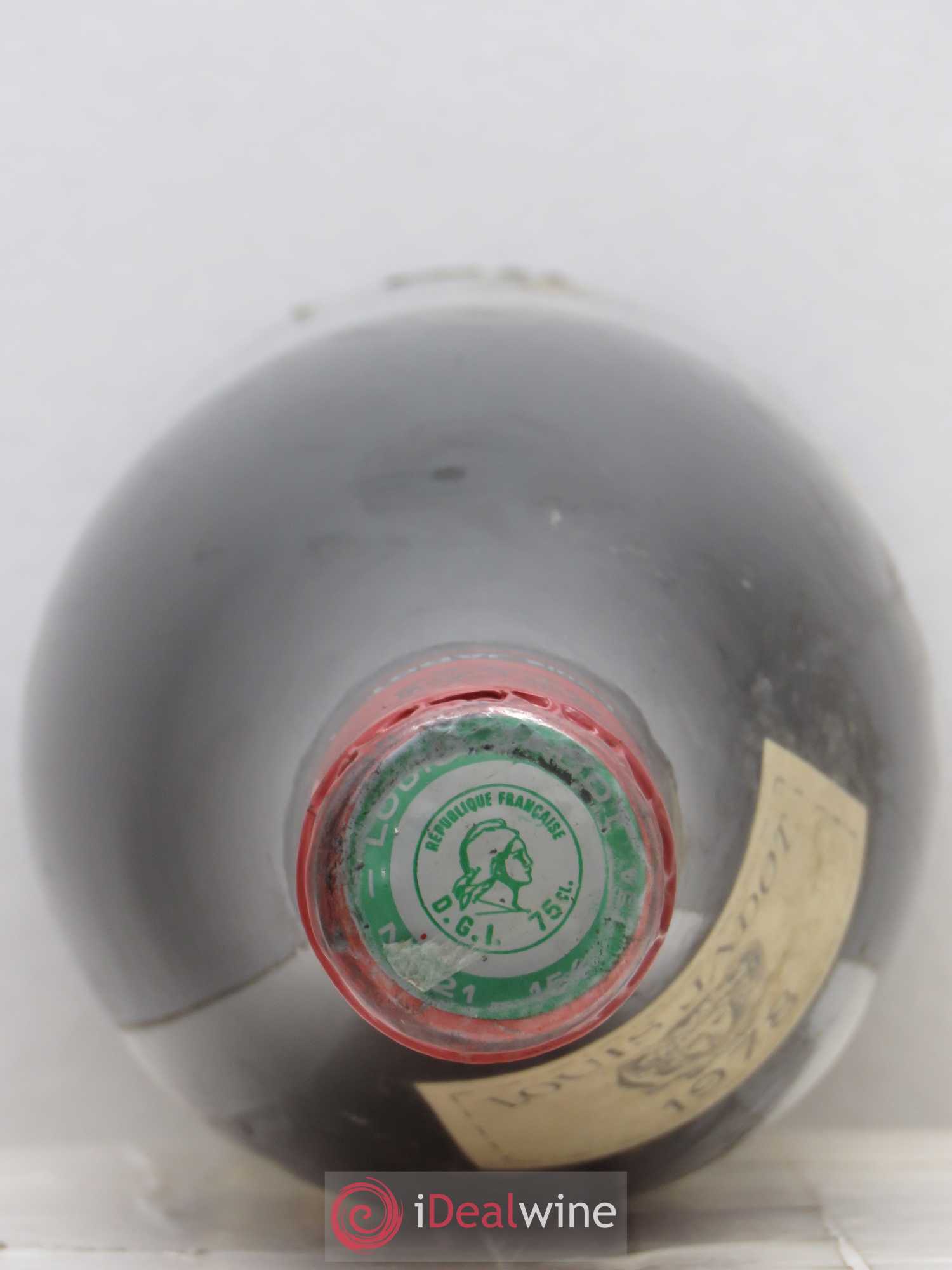 Charmes-Chambertin Grand Cru Maison Louis Jadot 1978 - Lot de 1 bouteille - 1