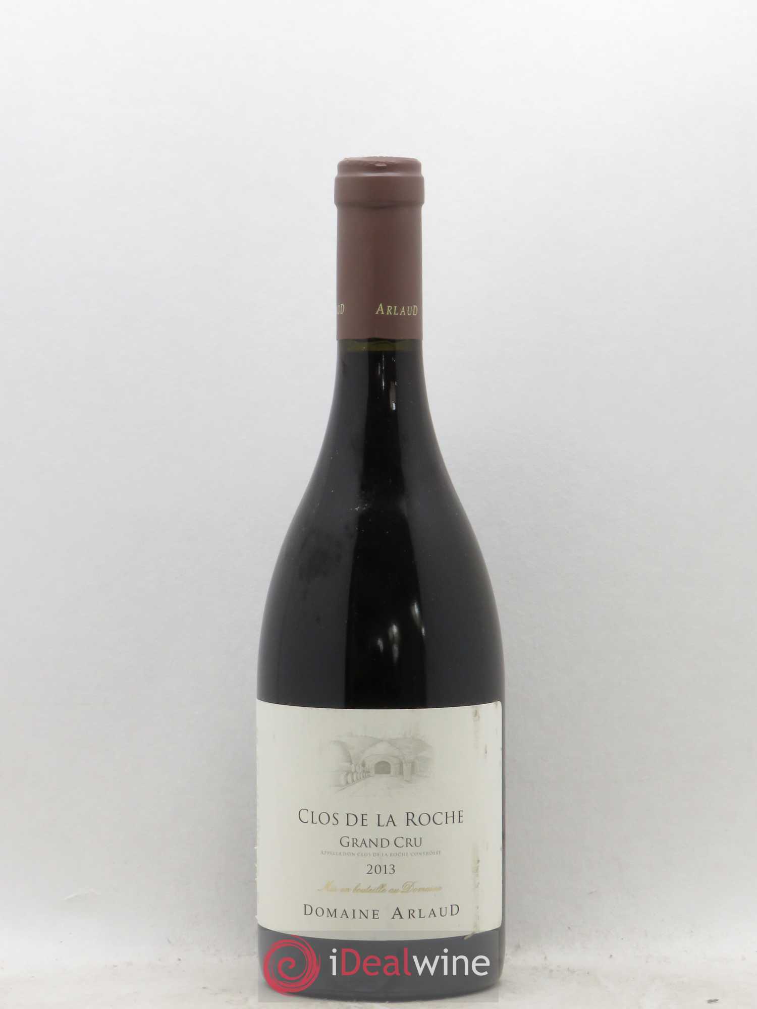 Clos de la Roche Grand Cru Arlaud (sans prix de réserve) 2013 - Lot de 1 bouteille - 0