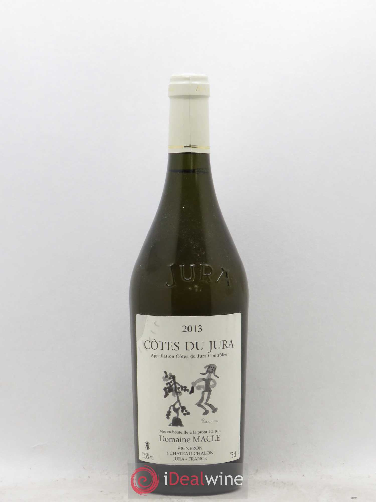 Côtes du Jura Jean Macle (sans prix de réserve) 2013 - Lot de 1 bouteille - 0