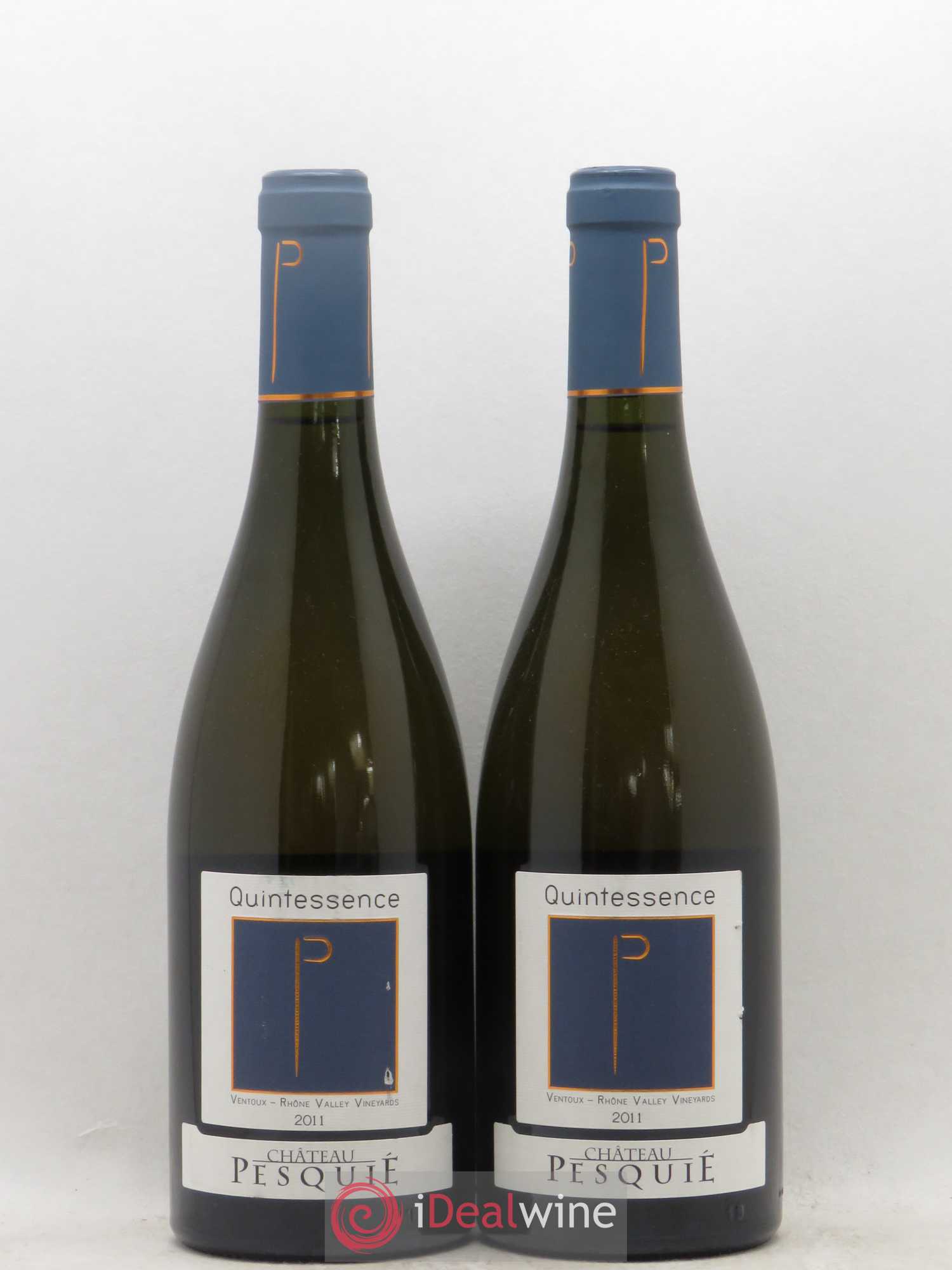 Rhône Ventoux Quintessence Château Pesquie (sans prix de réserve) 2011 - Lotto di 2 bottiglie - 0