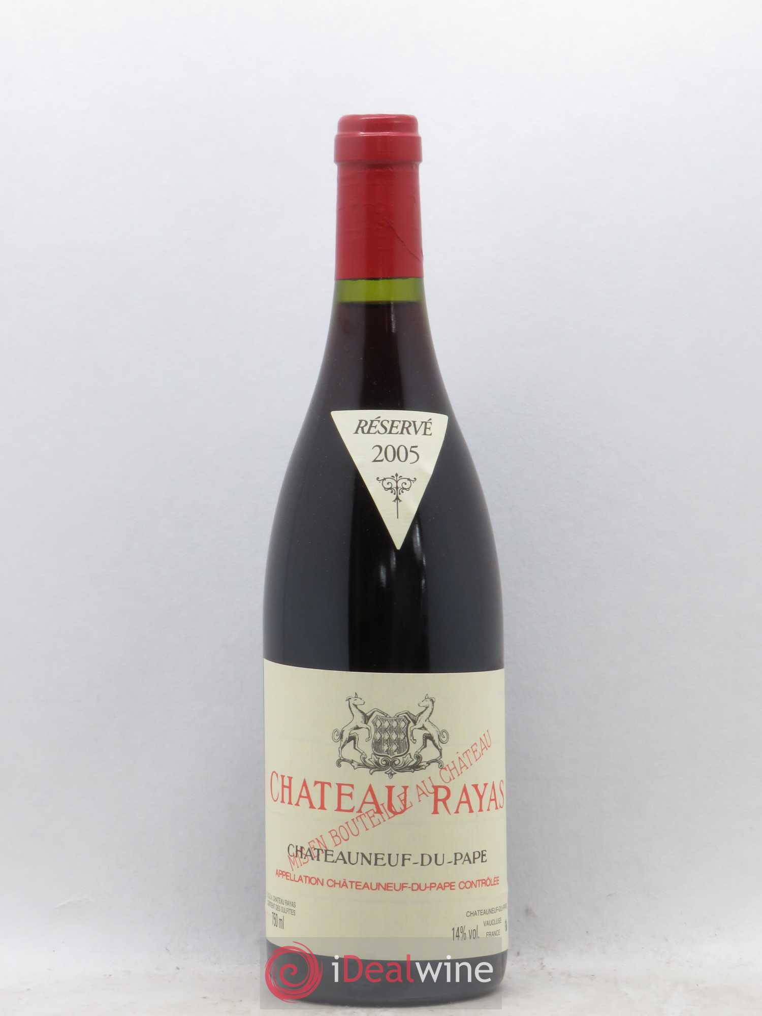 Châteauneuf-du-Pape Château Rayas Emmanuel Reynaud 2005 - Lot de 1 bouteille - 0