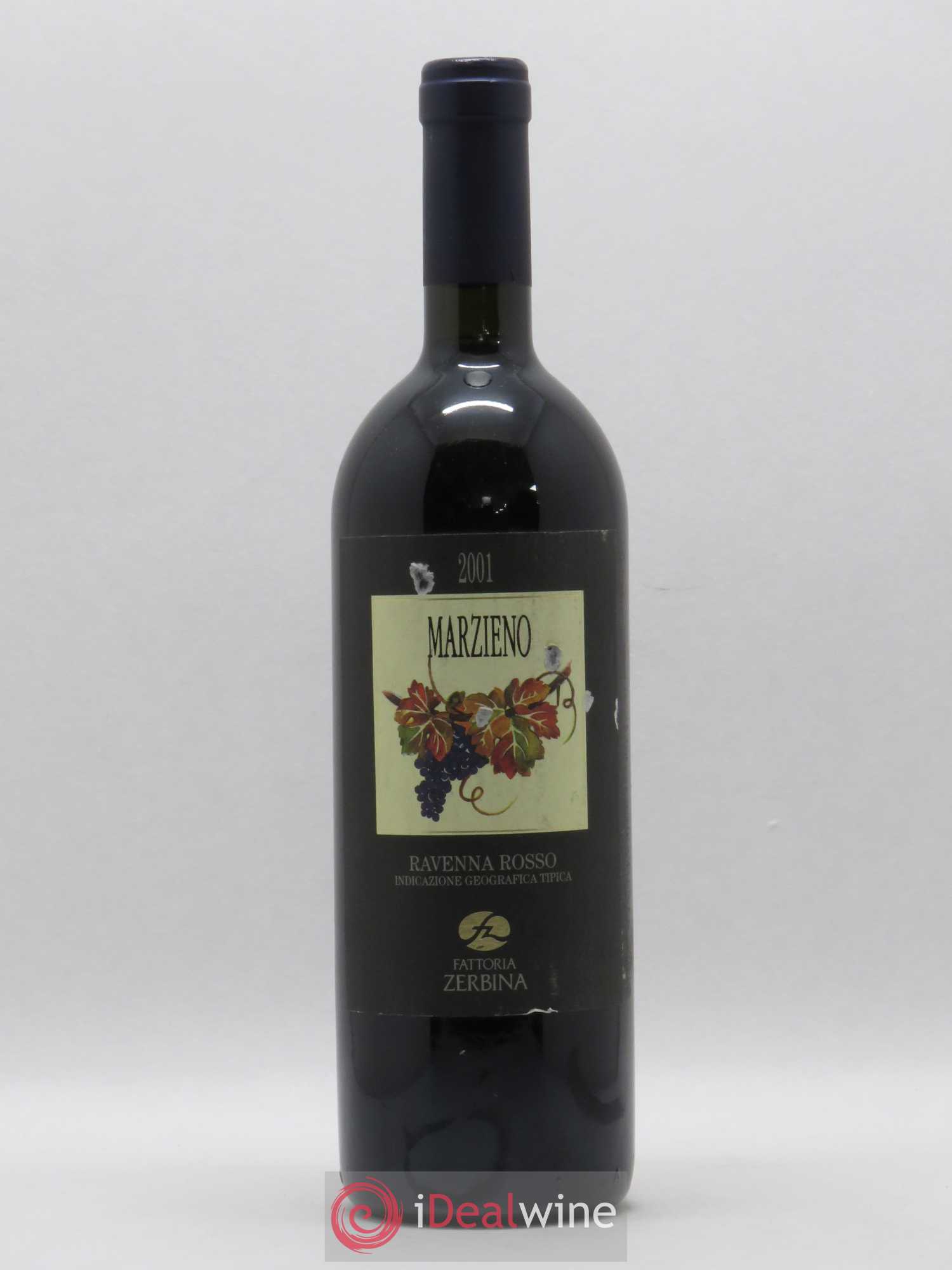 Italie Ravenna Rosso IGT Marzieno Fattoria Zerbina (sans prix de réserve) 2001 - Posten von 1 Flasche - 0