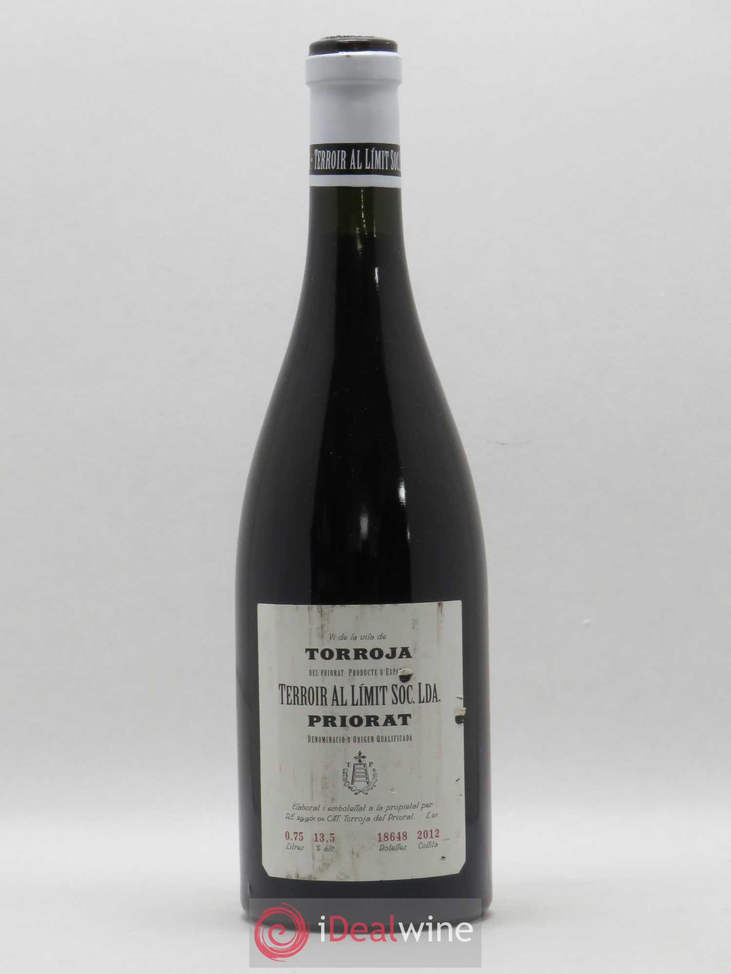 Priorat DOCA Terroir al Limit Soc Torroja (sans prix de réserve) 2012 - Posten von 1 Flasche - 0