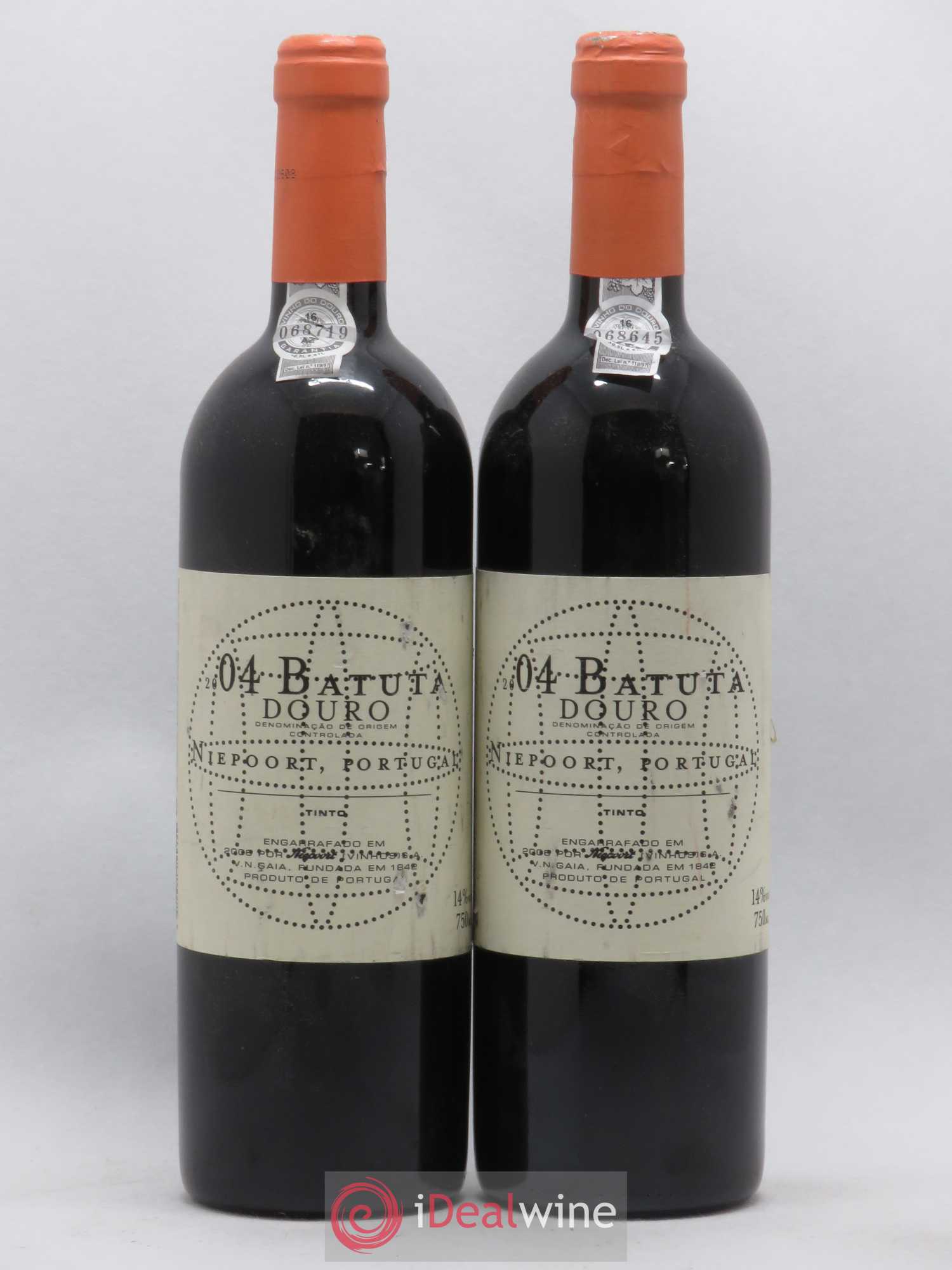 Douro DOC Batuta Niepoort (sans prix de réserve) 2004 - Posten von 2 Flaschen - 0