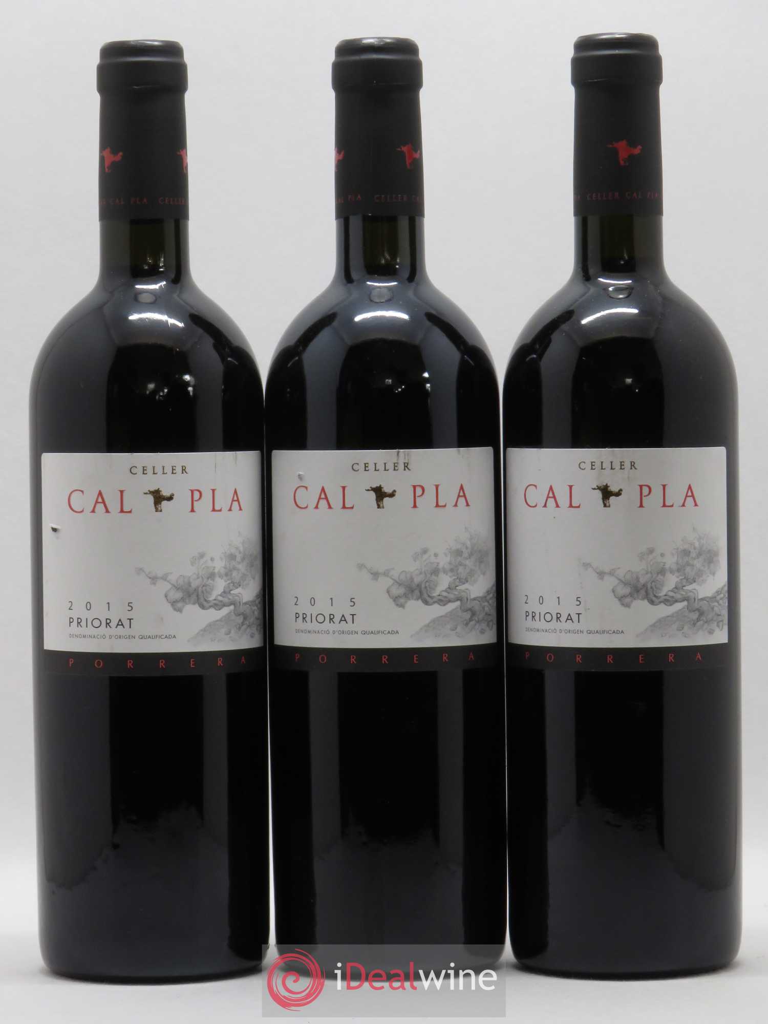 Priorat DOCA Celler Cal Pla (sans prix de réserve) 2015 - Posten von 3 Flaschen - 0
