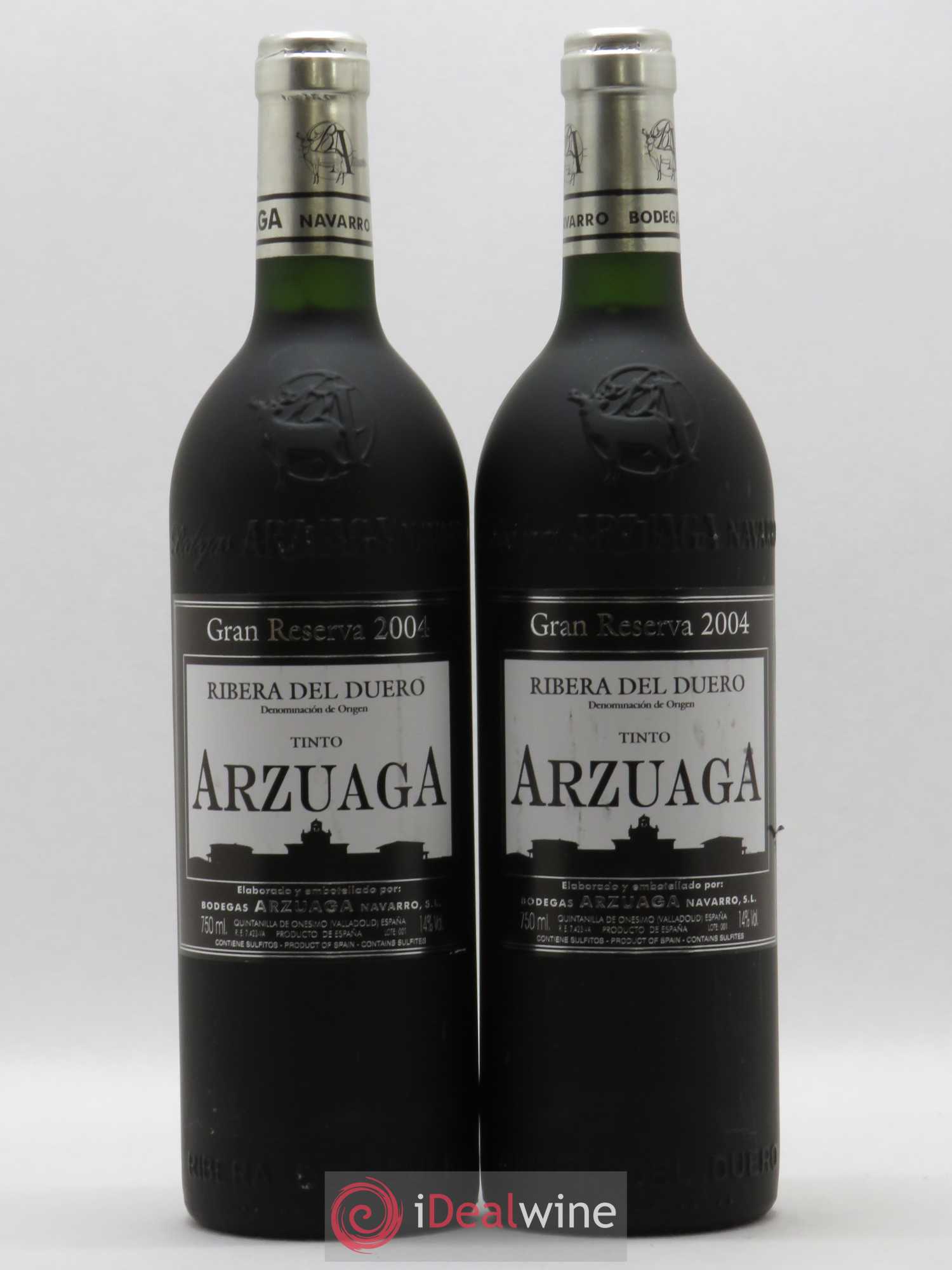 Ribera Del Duero DO Arzuaga Gran Reserva 2004 - Lot de 2 bouteilles - 0