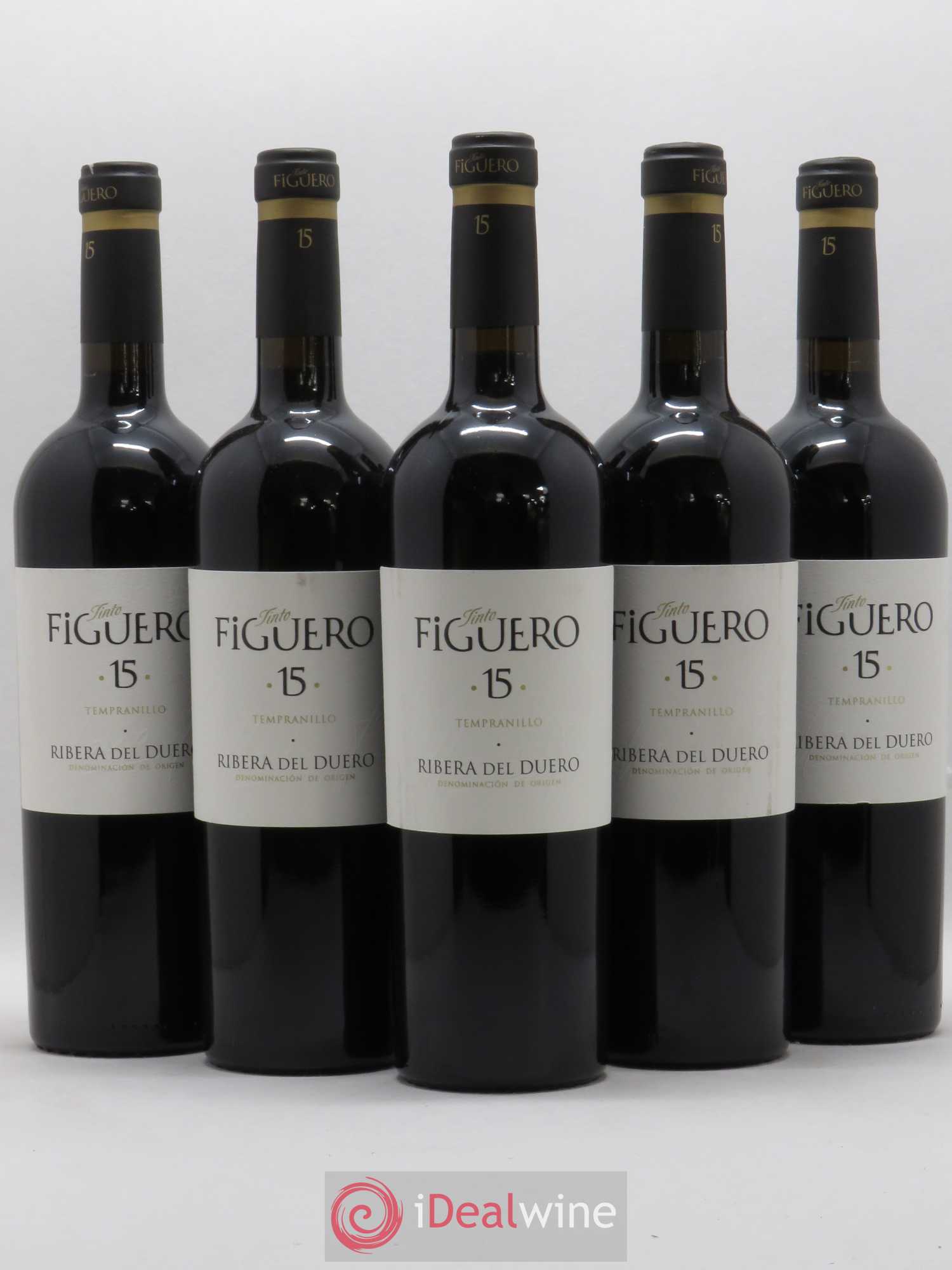 Ribera Del Duero DO Tempranillo Figuero 15 2009 - Posten von 5 Flaschen - 0