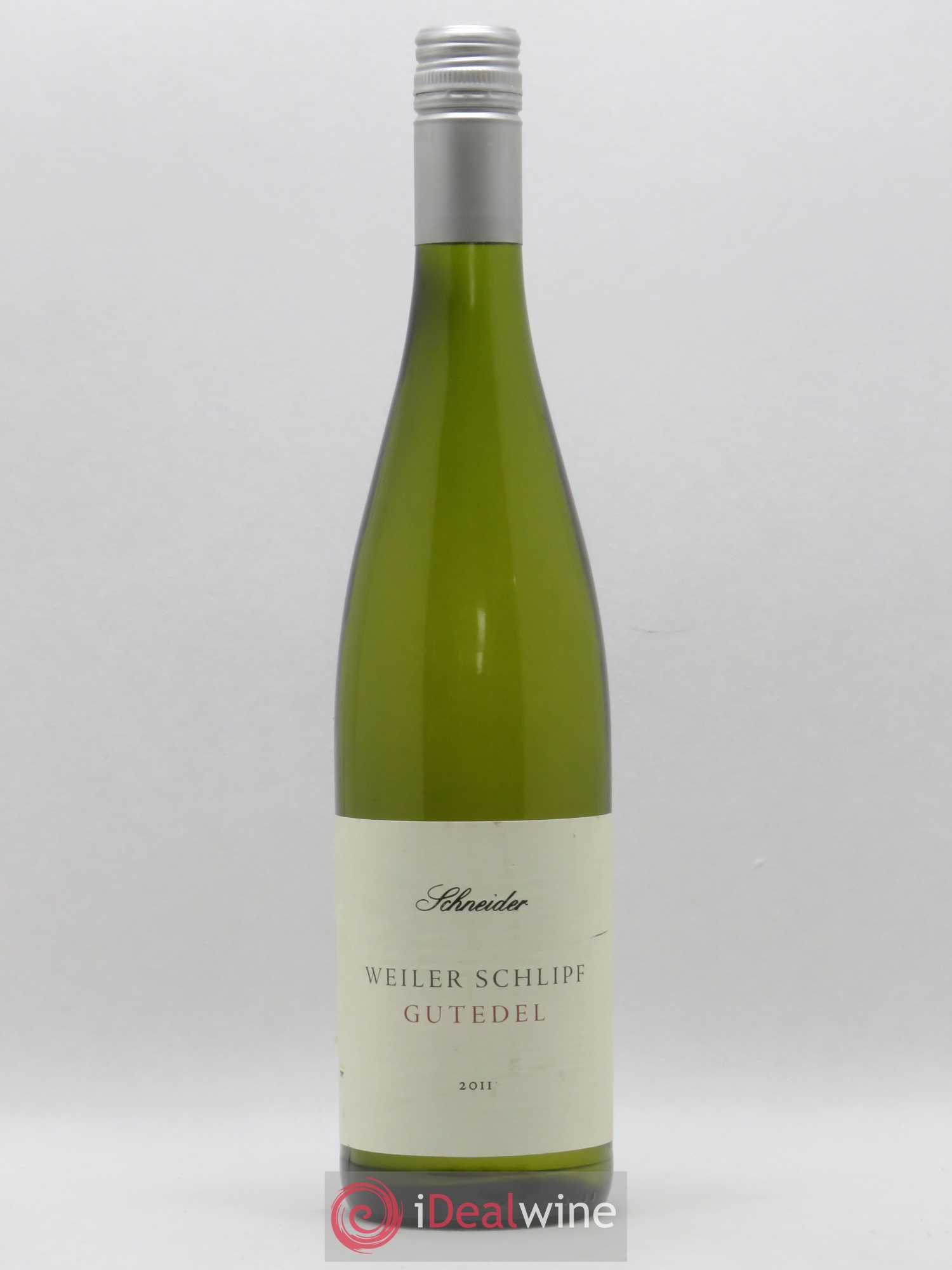 Divers Allemagne Trocken Schneider Weiller Schlipf Gutedel Baden (sans prix de réserve) 2011 - Posten von 1 Flasche - 0