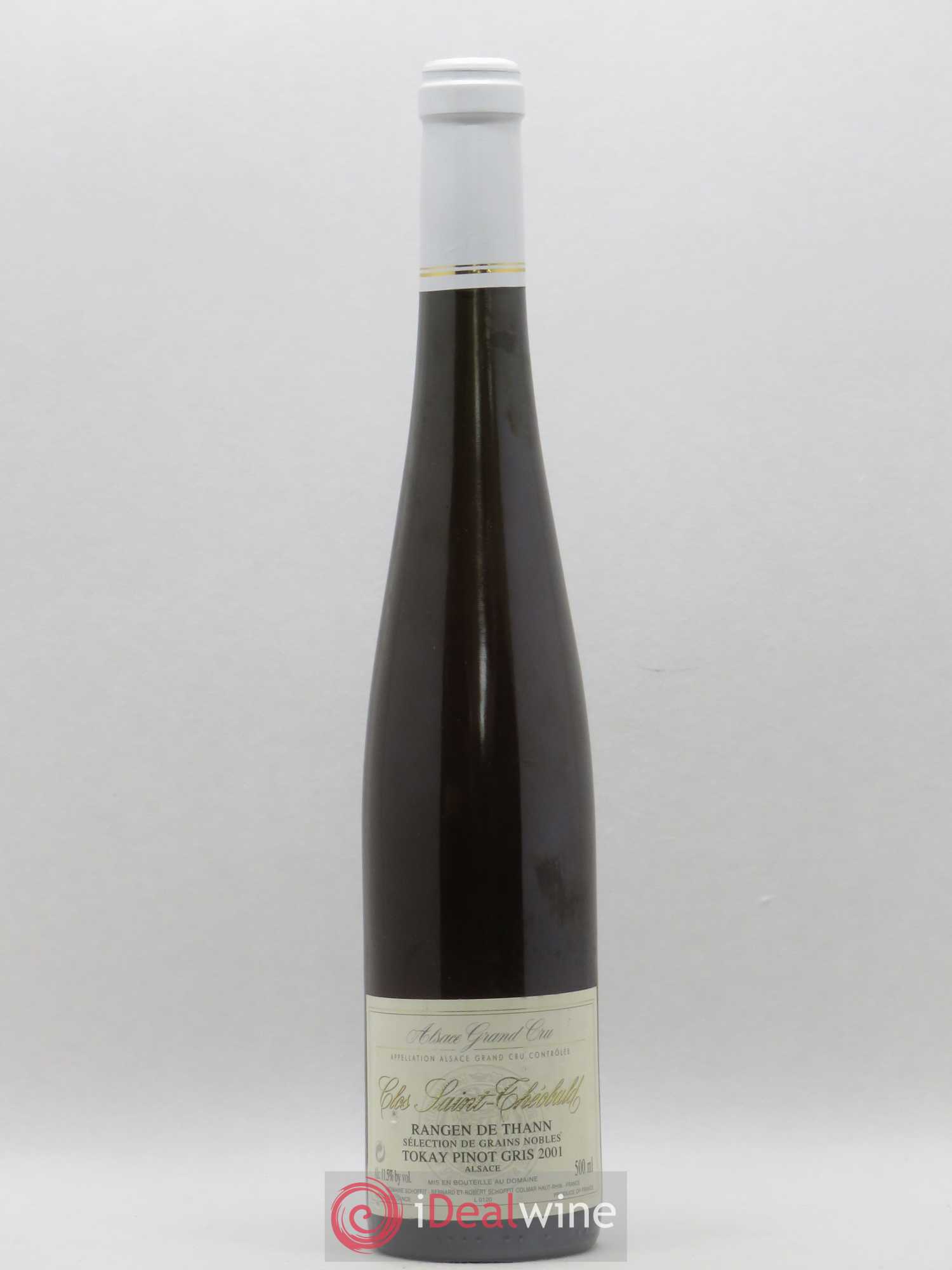 Pinot Gris Grand Cru Séléction de grains nobles Clos Saint Theobald Domaine Schoffit 50cl (sans prix de réserve) 2001 - Posten von 1 Flasche - 0