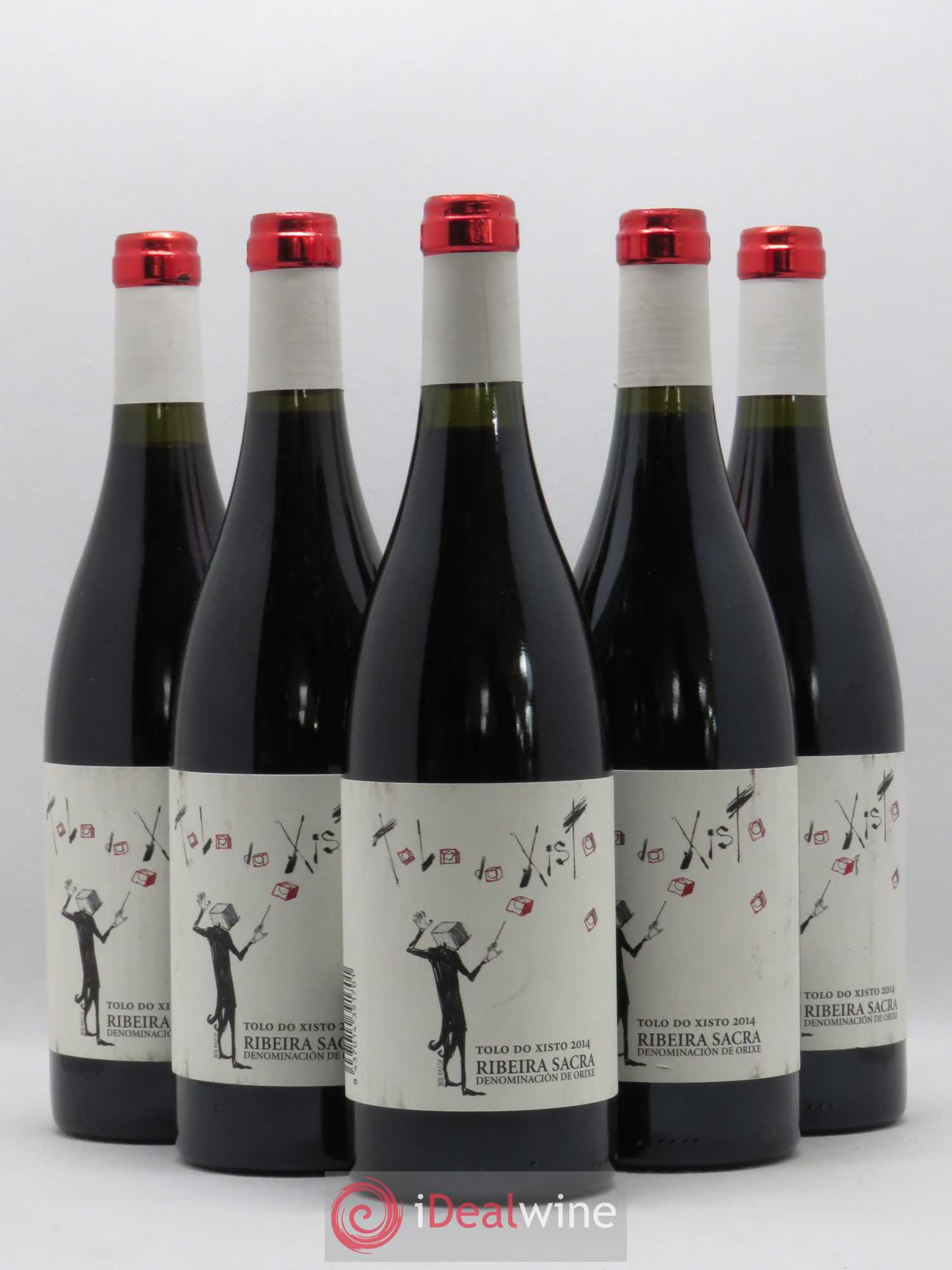 Espagne Ribeira Sacra DO Tolo do Xisto Coca I Fito (sans prix de réserve) 2014 - Posten von 5 Flaschen - 0