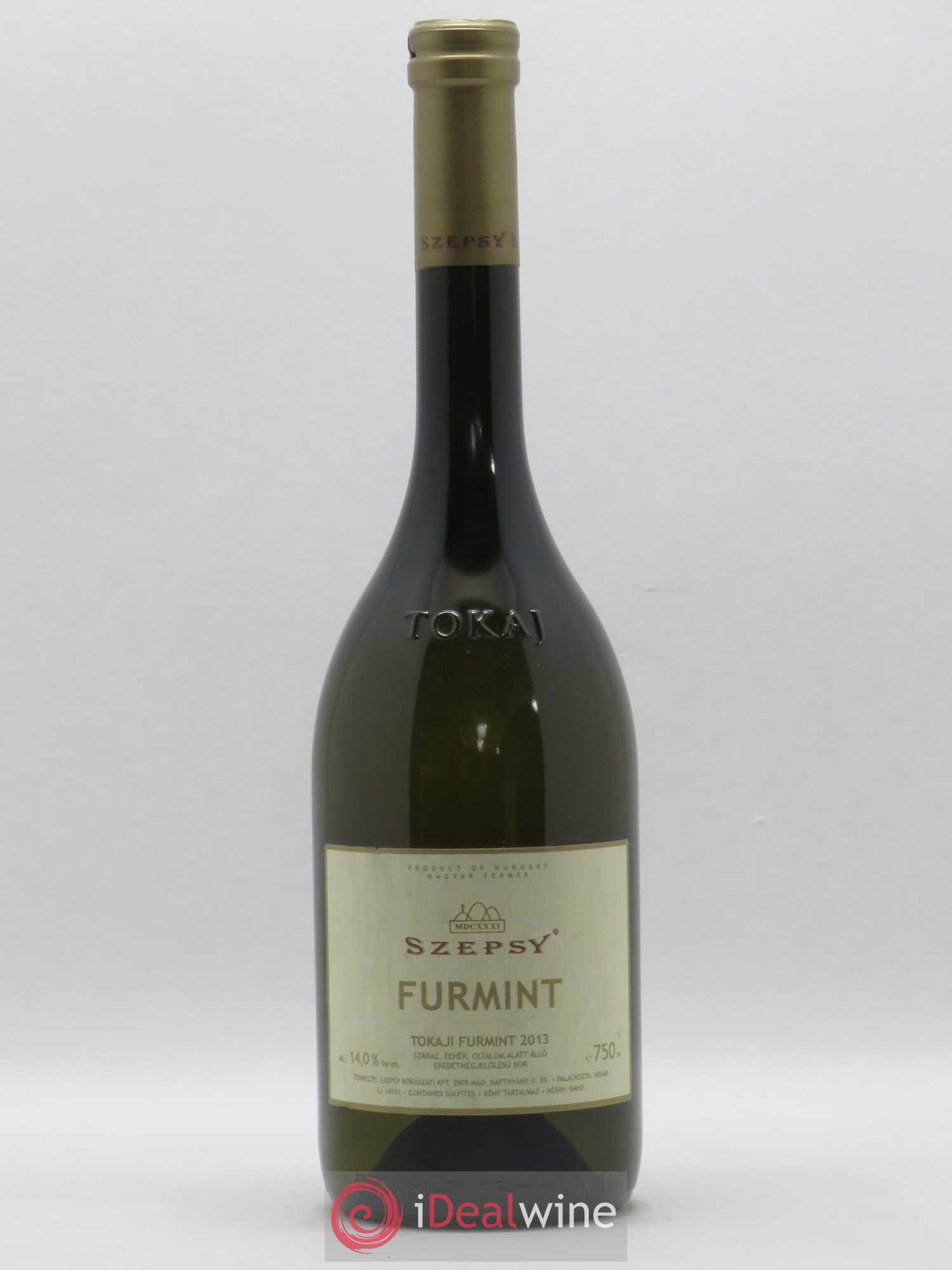 Tokaji Furmint Szepsy (sans prix de réserve) 2013 - Lot de 1 bouteille - 0