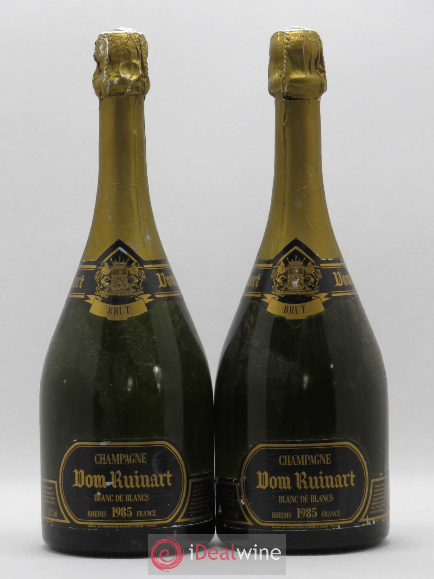 Dom Ruinart Brut Ruinart 1985 - Lot de 2 bouteilles - 0