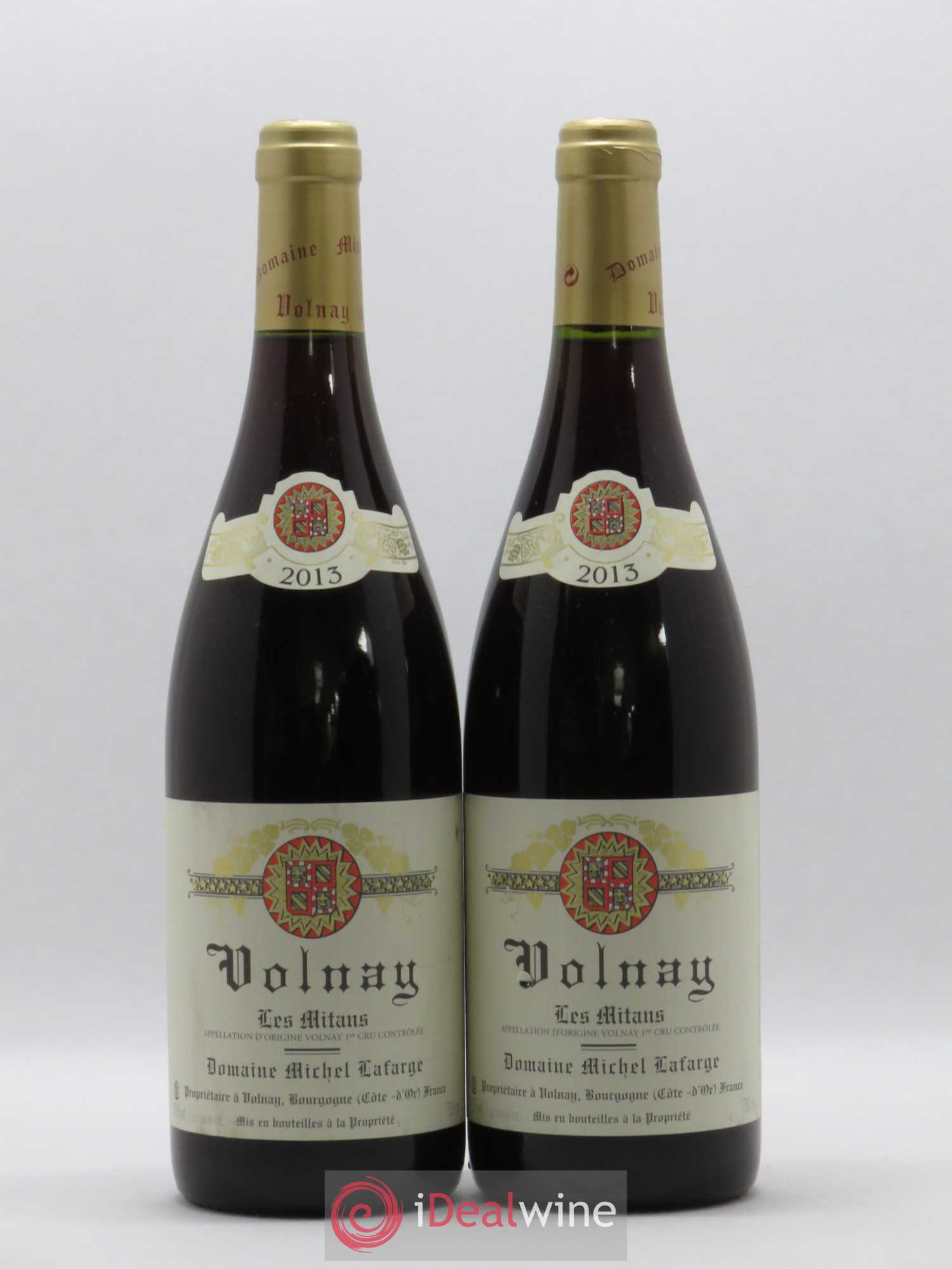 Volnay 1er Cru Les Mitans Lafarge (Domaine) 2013 - Lot de 2 bouteilles - 0