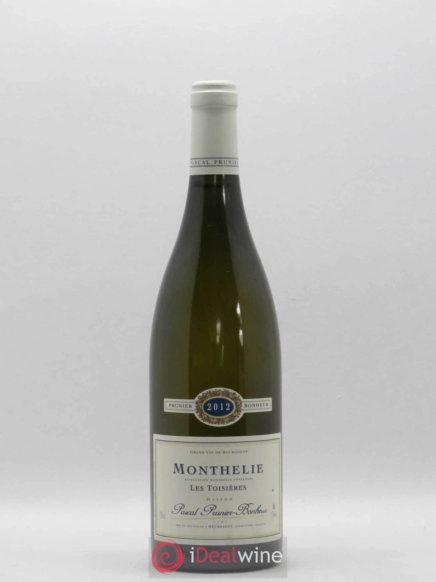 Monthélie Cuvée les Troisères Pascal Prunier Bonheur (sans prix de réserve) 2012 - Posten von 1 Flasche - 0