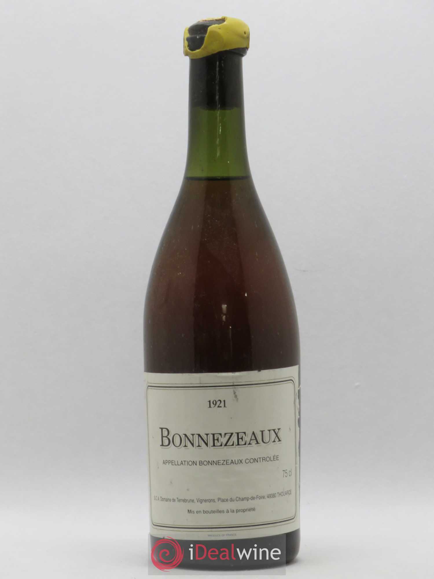 Bonnezeaux Domaine de Terrebrune 1921 - Lotto di 1 bottiglia - 0