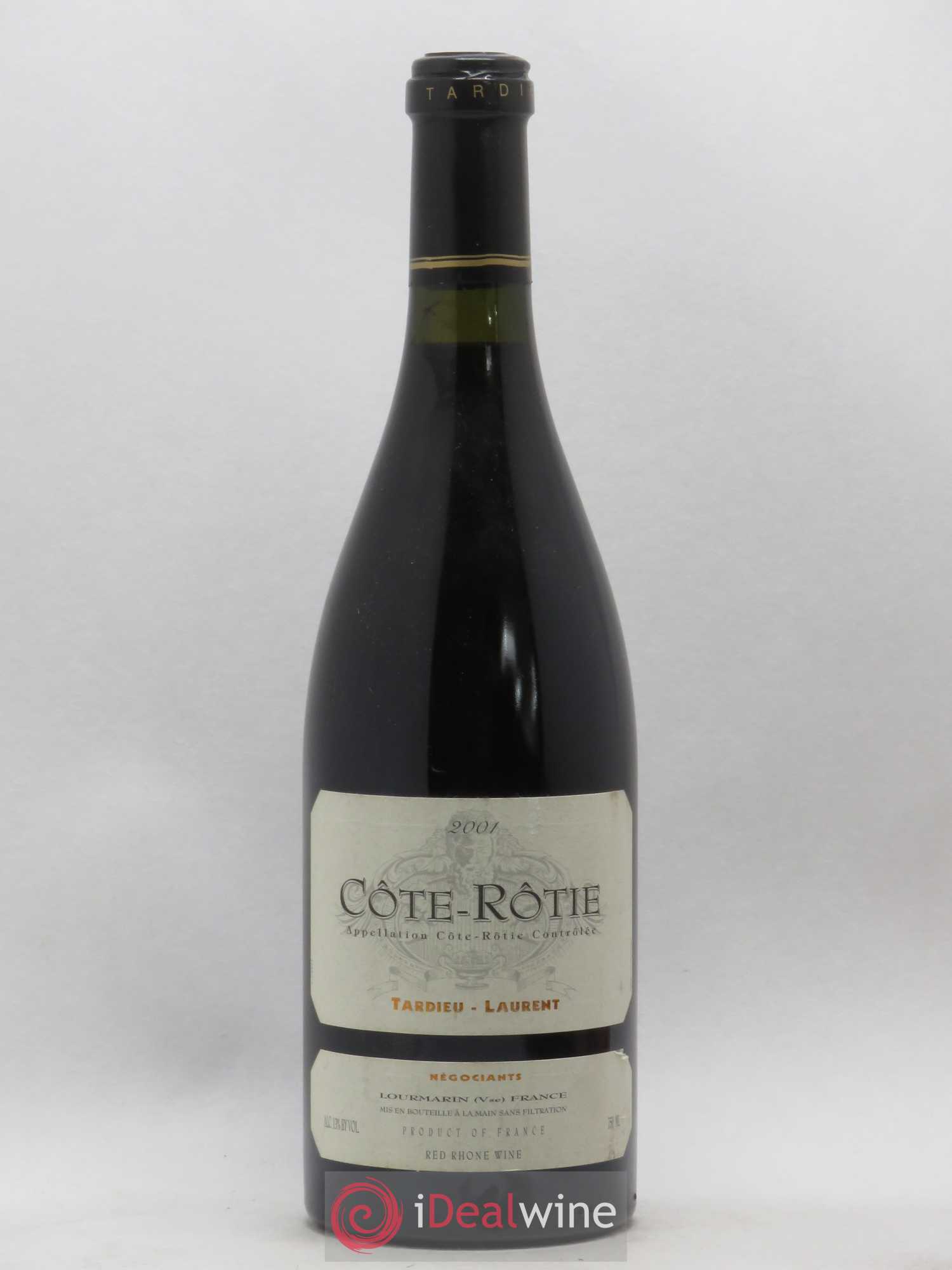 Côte-Rôtie Maison Tardieu-Laurent (sans prix de réserve) 2001 - Lot de 1 bouteille - 0