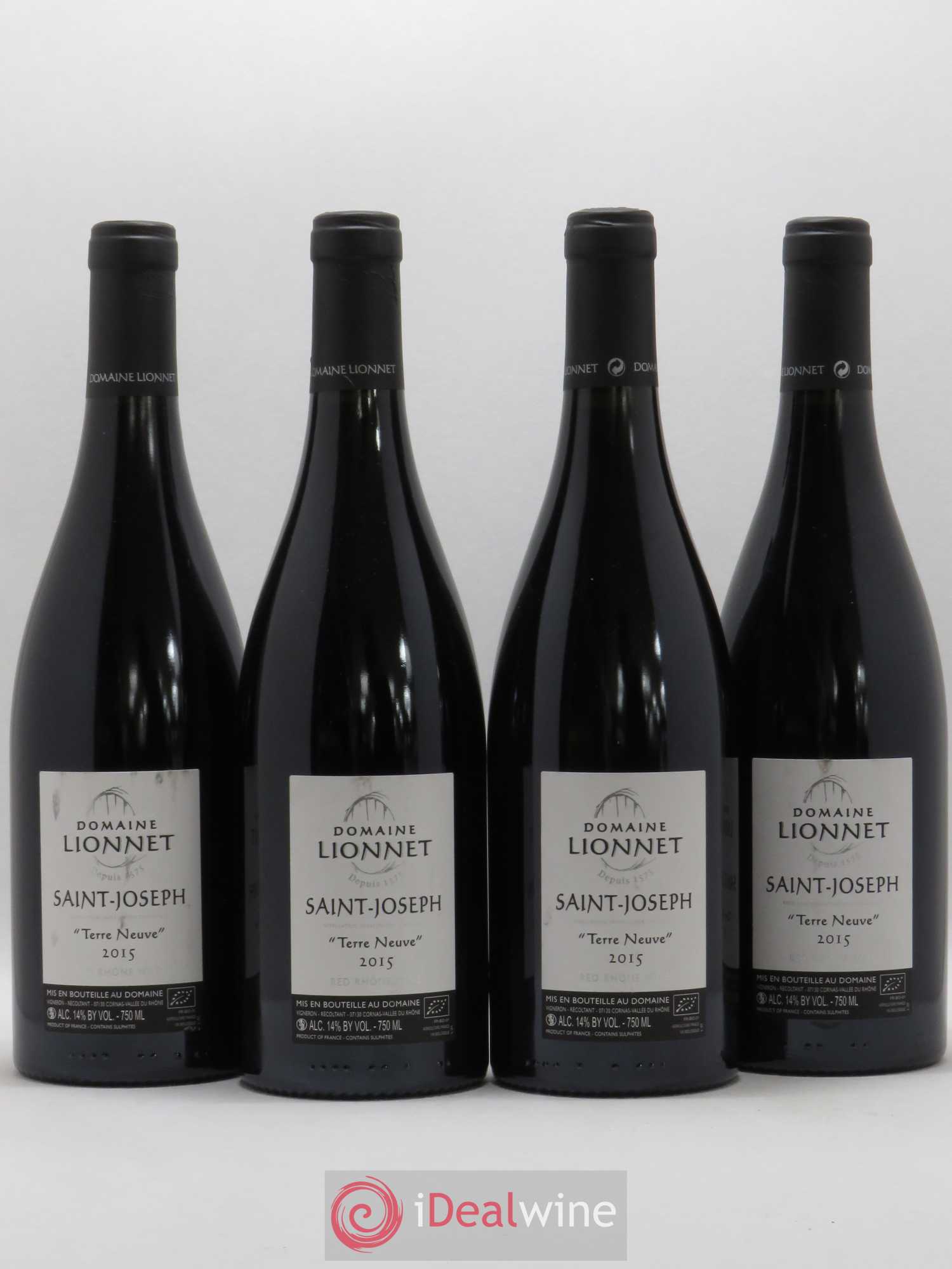 Saint-Joseph Domaine Lionnet (sans prix de réserve) 2015 - Posten von 4 Flaschen - 0