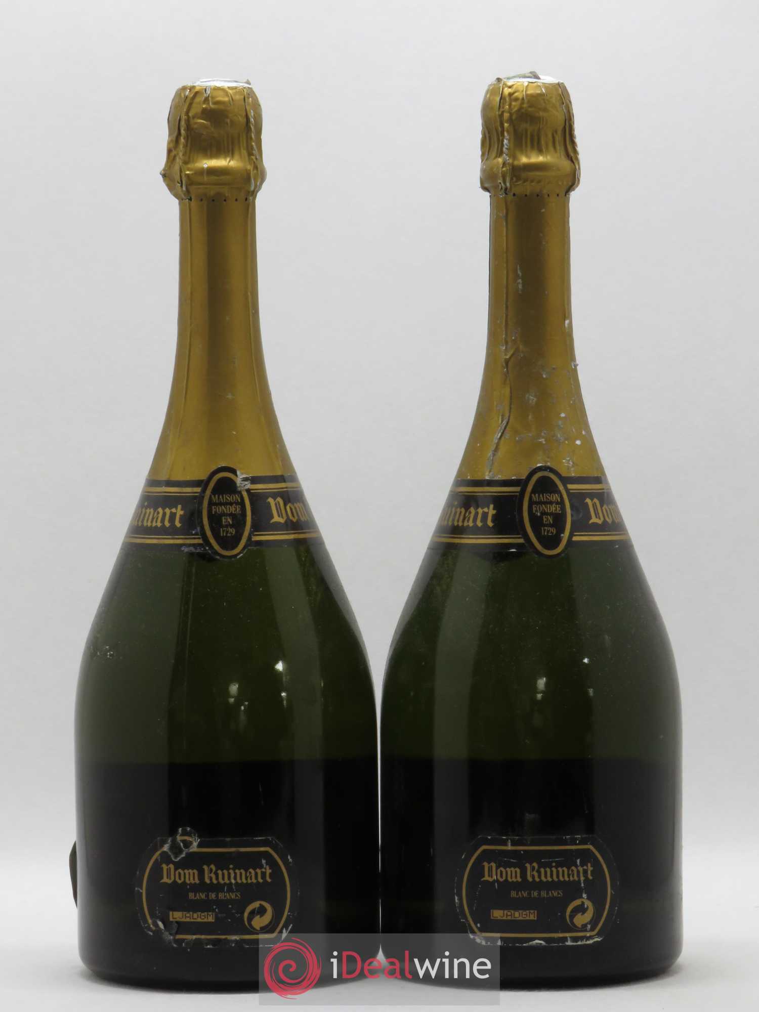 Dom Ruinart Brut Ruinart 1986 - Lot de 2 bouteilles - 1