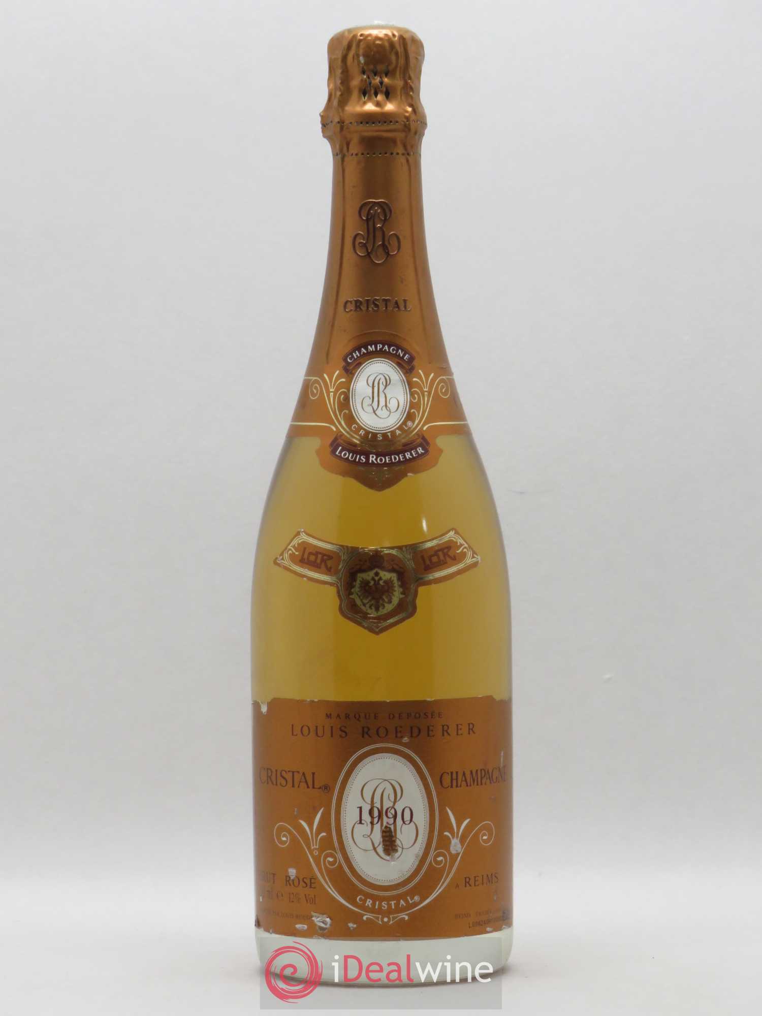 Cristal Louis Roederer 1990 - Lot de 1 bouteille - 0
