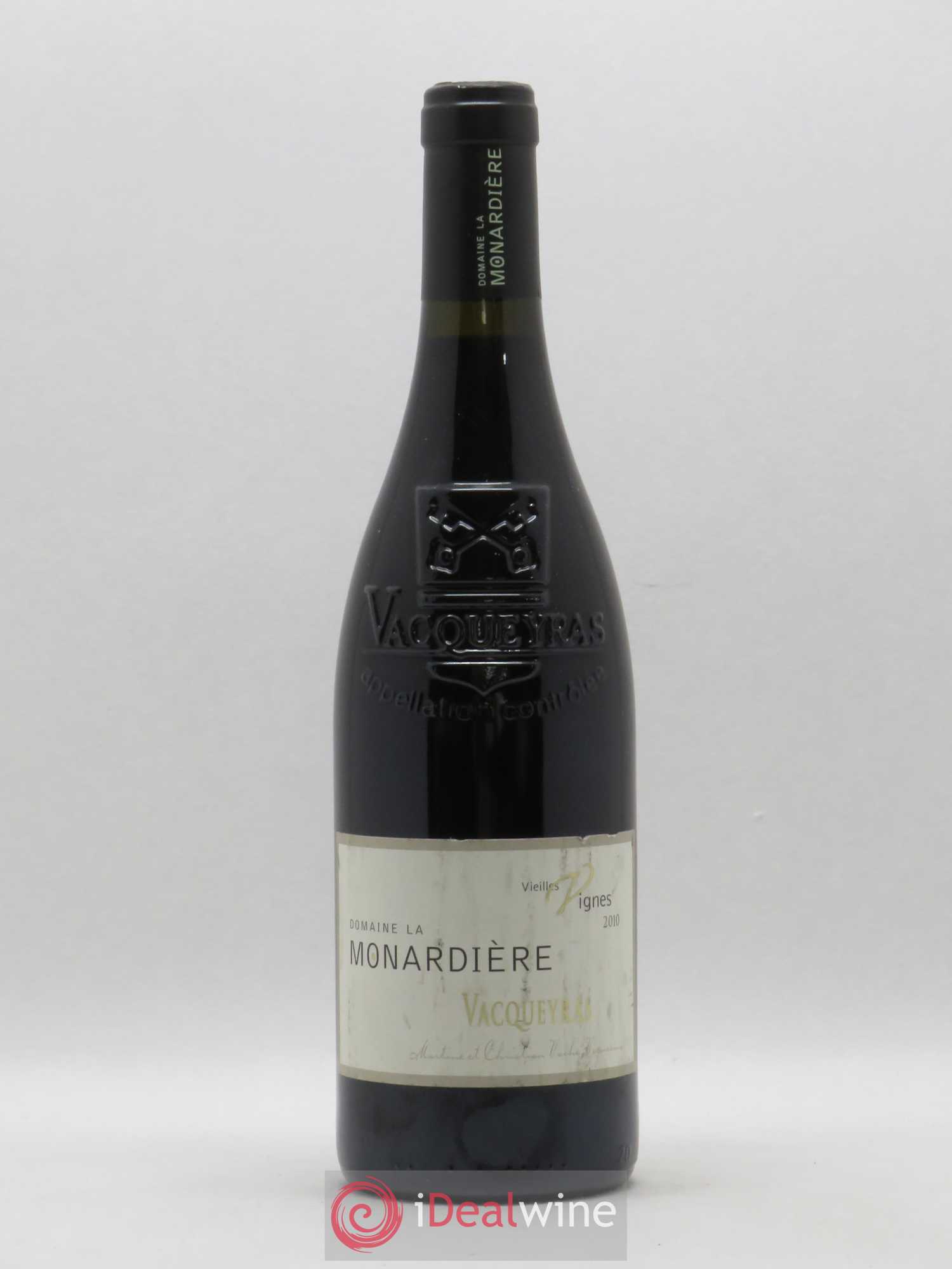 Vacqueyras Vieilles Vignes La Monardière (Domaine) (sans prix de réserve) 2010 - Lot de 1 bouteille - 0