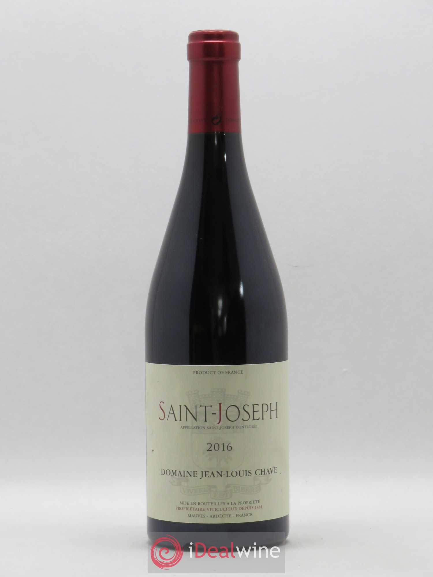 Saint-Joseph Jean-Louis Chave (sans prix de réserve) 2016 - Lot de 1 bouteille - 0