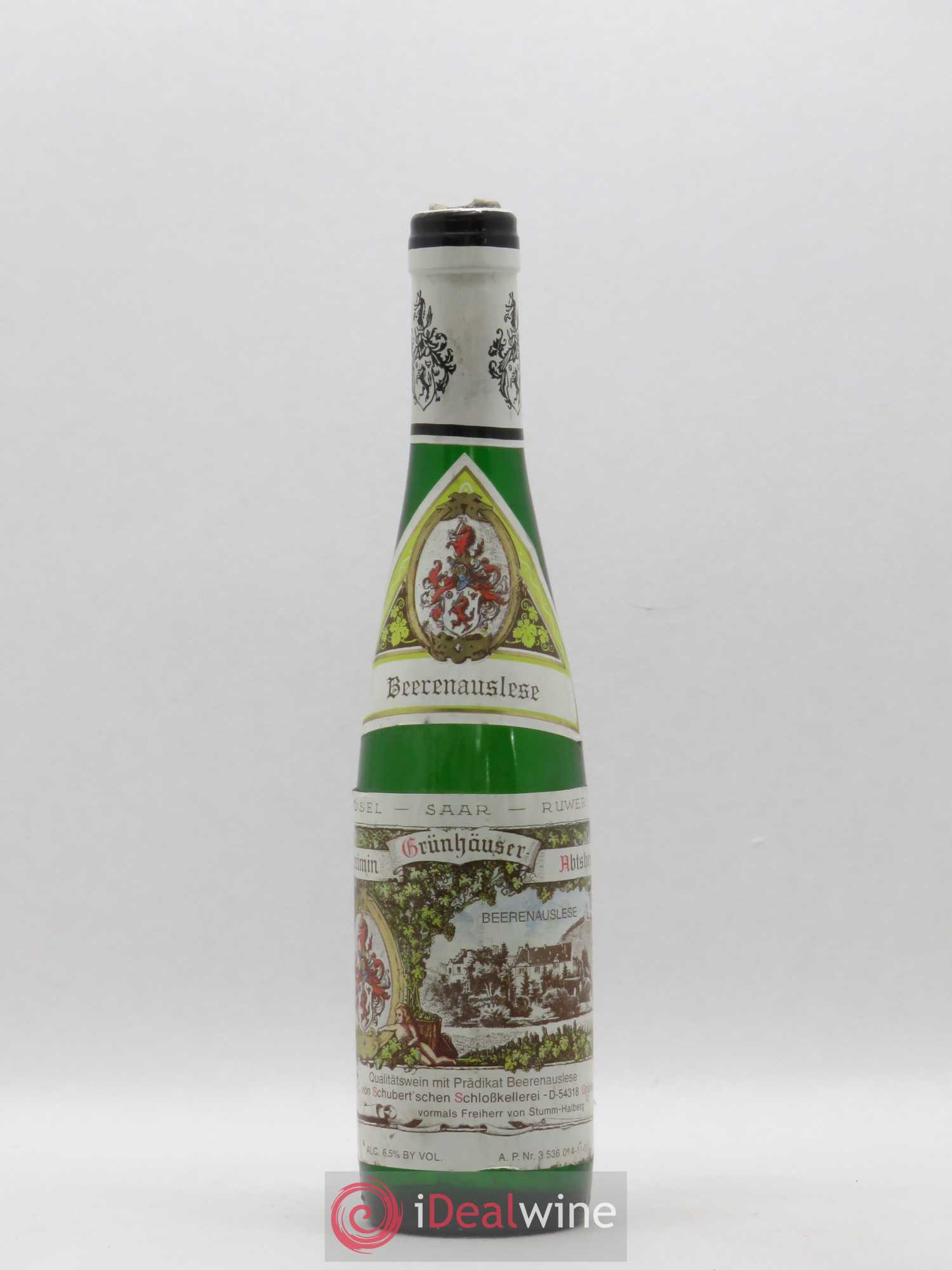 Allemagne Mosel-Saar Maximin Grunhauser Abtsberg Beerenauslese (sans prix de réserve) 1999 - Posten von 1 Demi-Flasche - 0