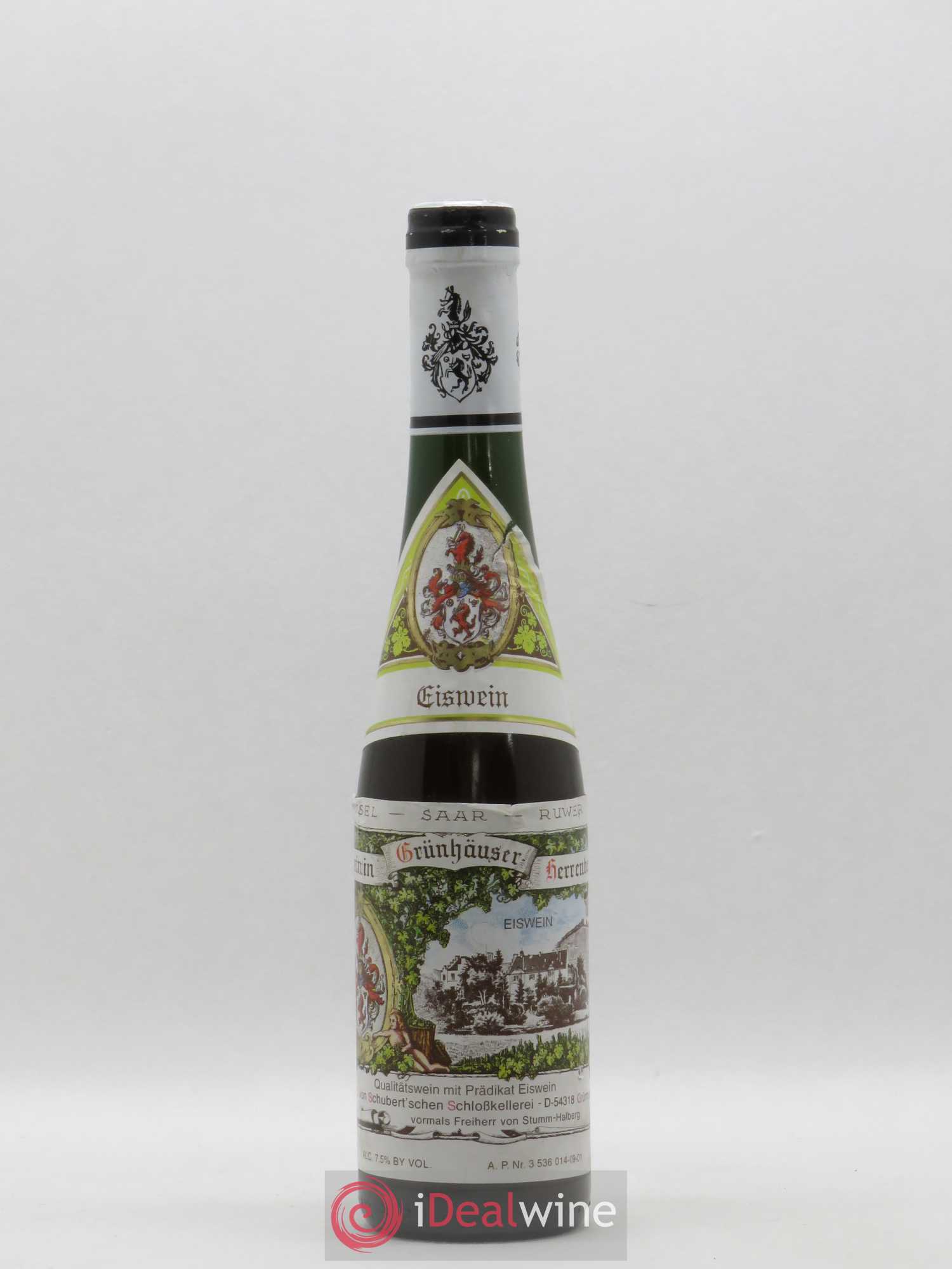 Allemagne Mosel-Saar Maximin Grunhauser Herrenberg Eiswein (sans prix de réserve) 2000 - Posten von 1 Demi-Flasche - 0