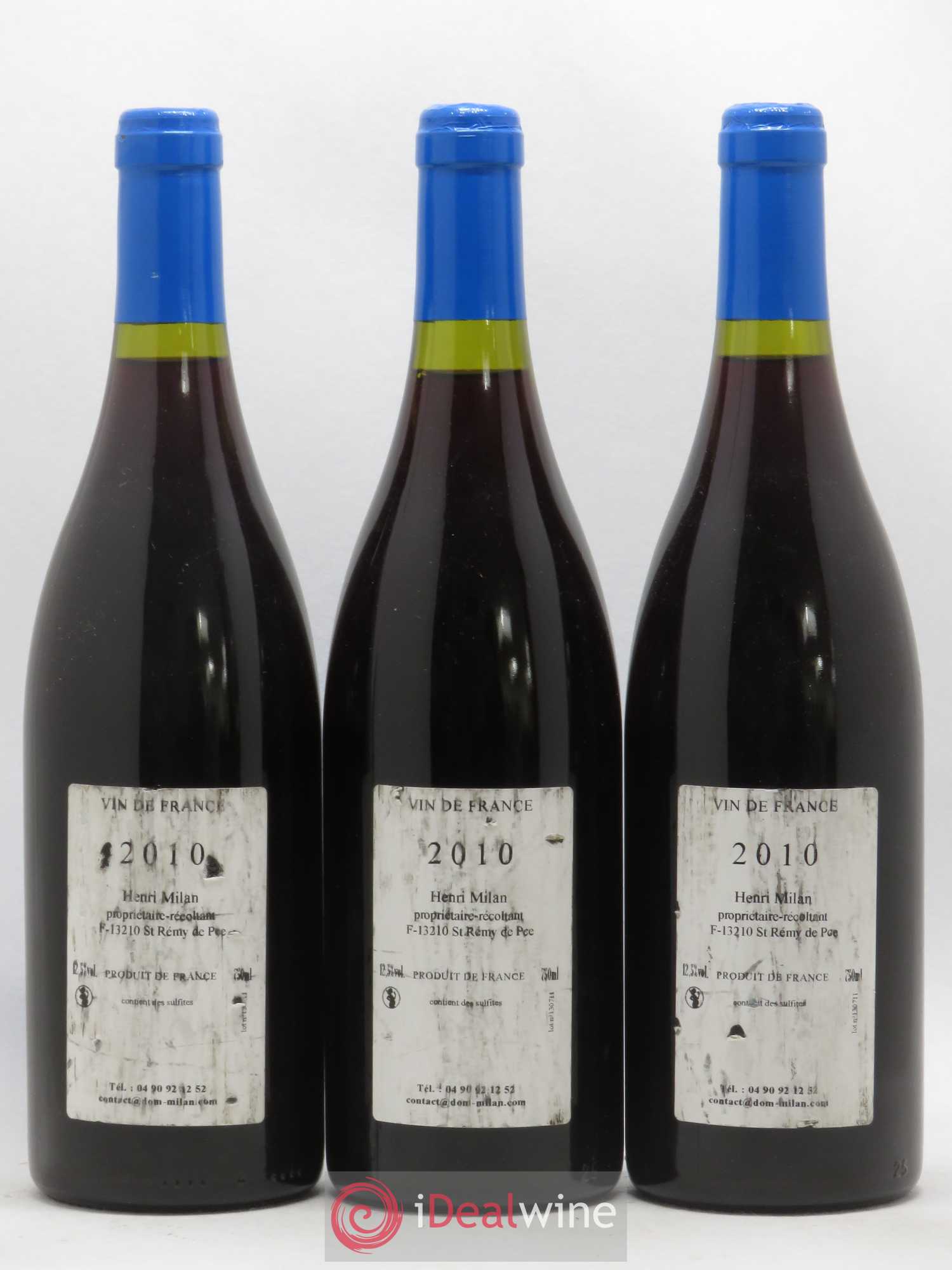 Vin de France Le Jardin Henri Milan 2010 - Lot de 6 bouteilles - 2